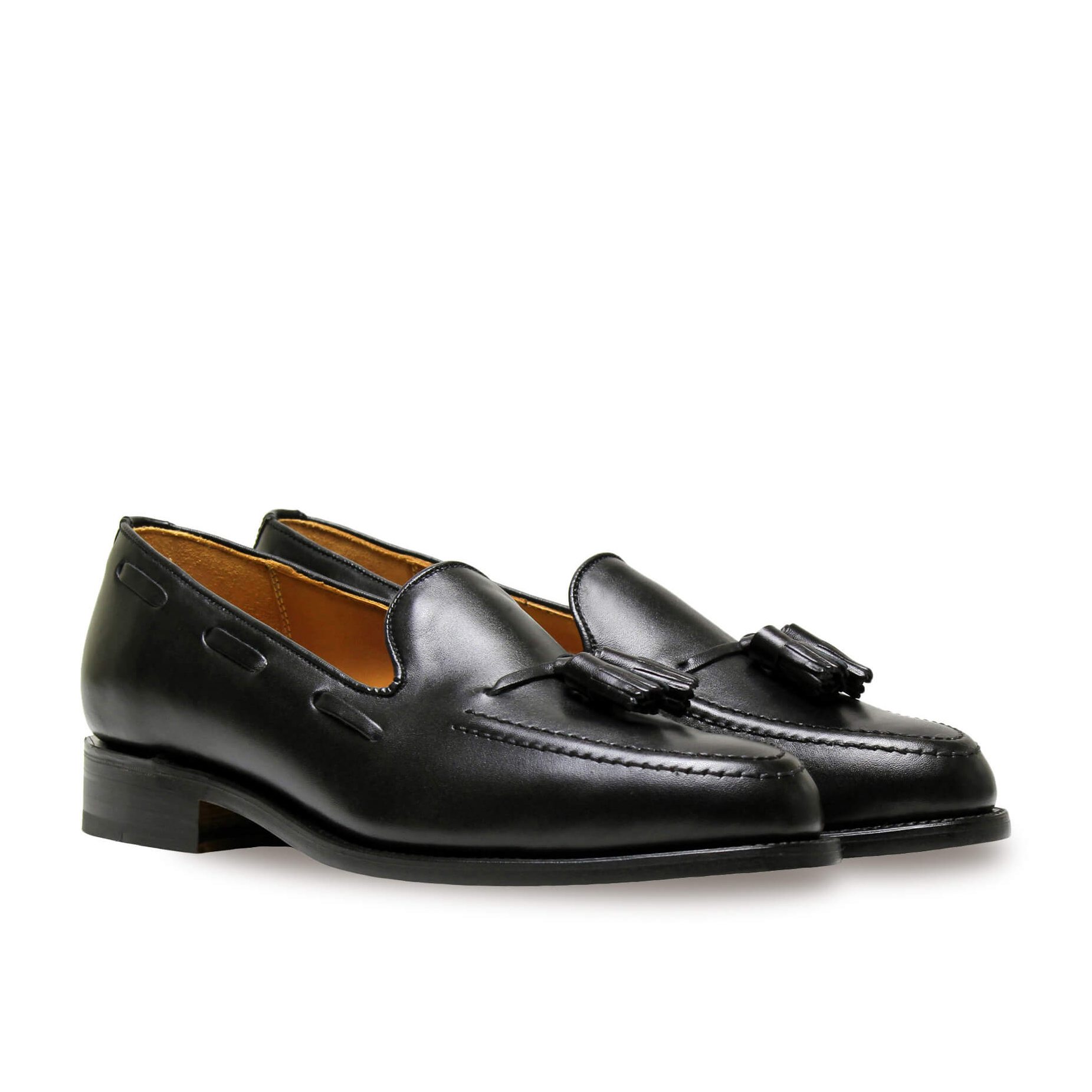 Sanders Tassle Loafer - Black | Loafers | Huckberry
