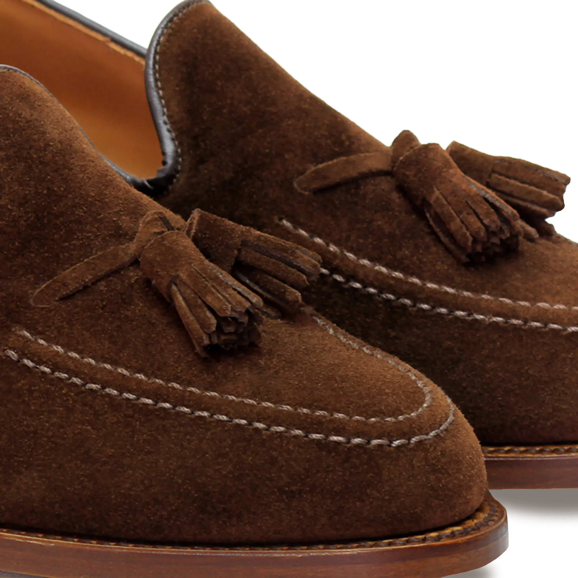 Sanders Tassle Loafer - Polo Snuff Suede | Loafers | Huckberry
