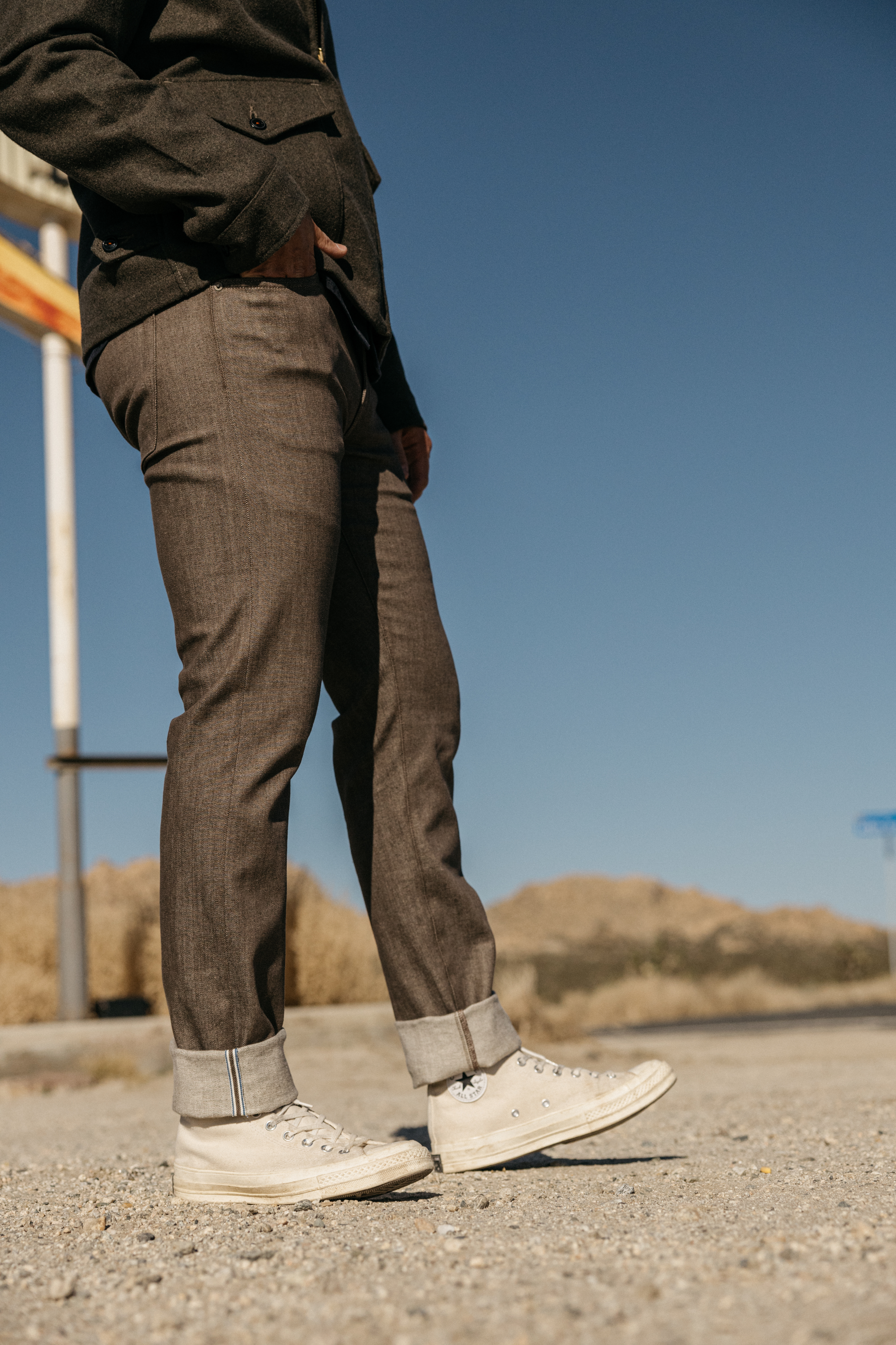 Hiroshi Kato The Pen Slim Straight Stretch Selvedge Denim