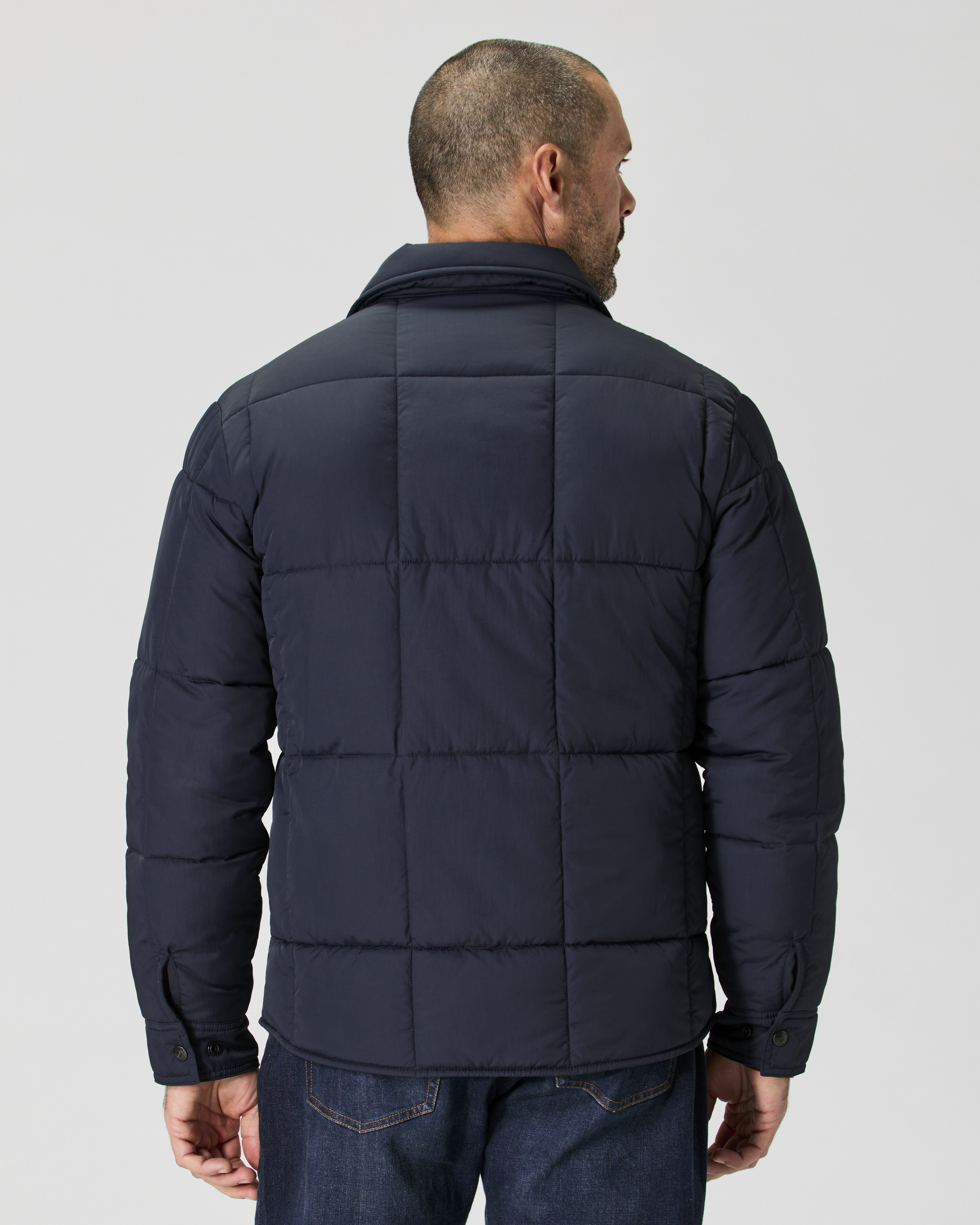 Flint and Tinder The Jackson Quilted Jacket - Dark Navy