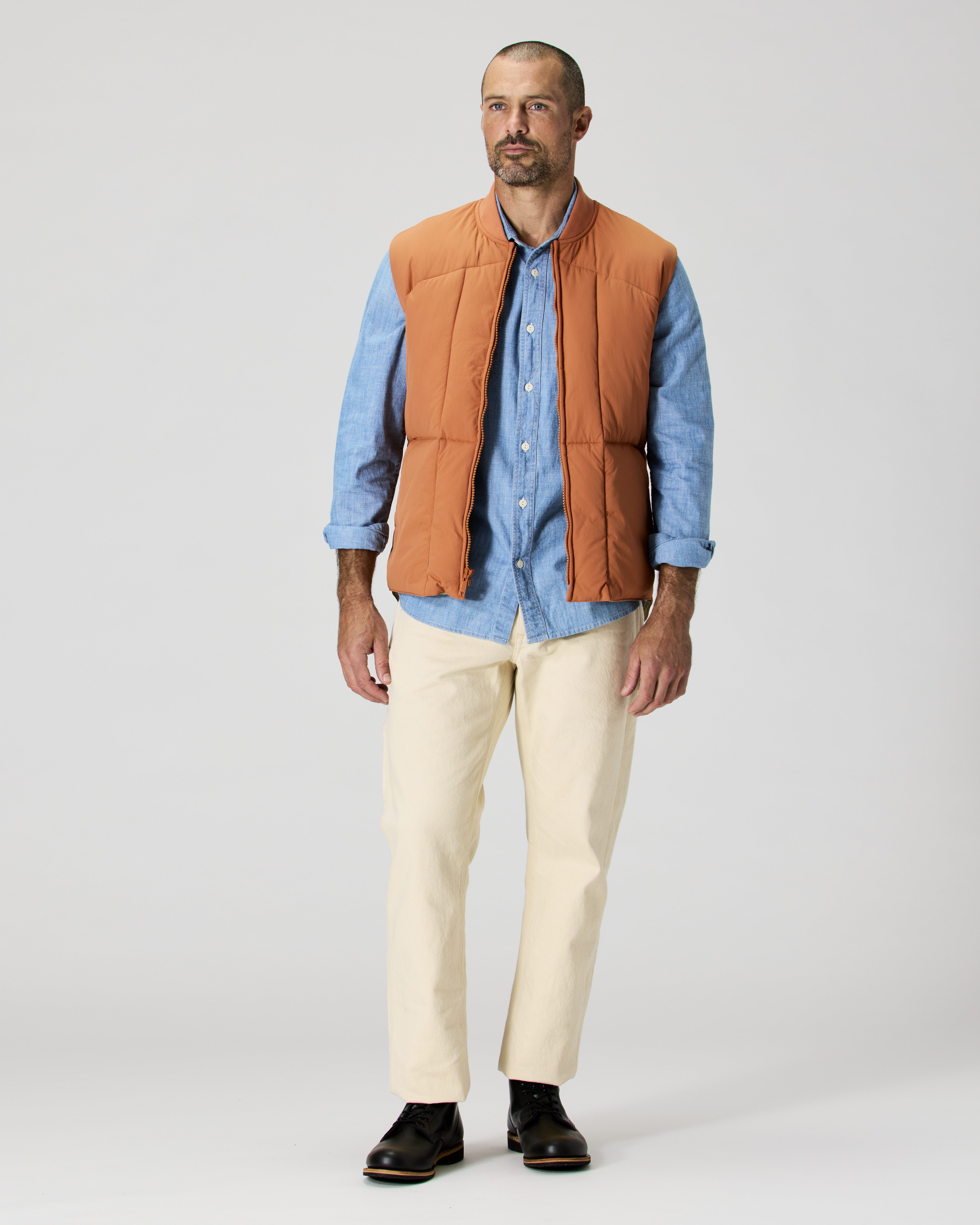 Flint and Tinder Jackson Insulated Vest - Burnt Orange | Vests