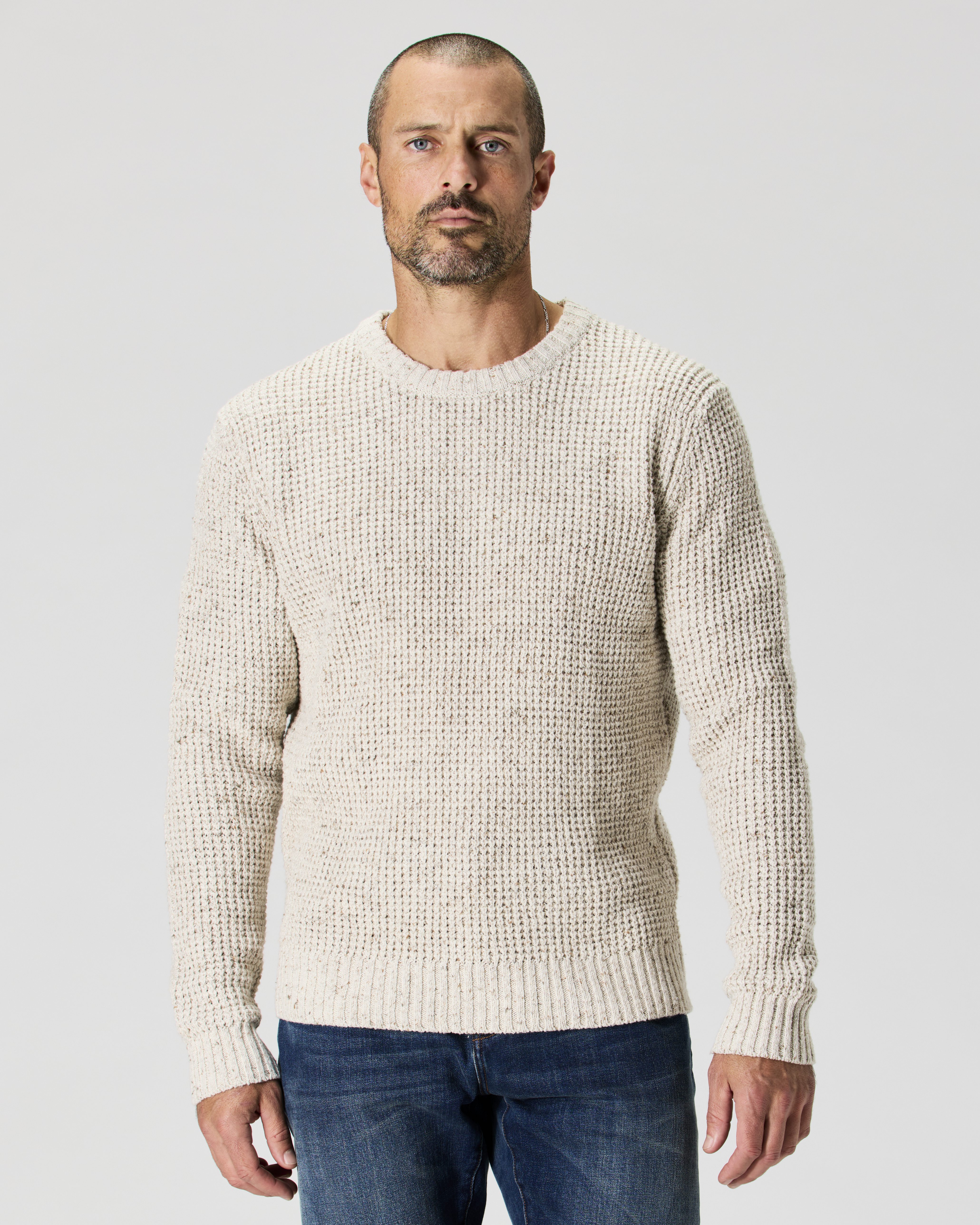 スウェット・トレーナー Stone  Cotton Sweater Men's Ellis Cotton Crew Sweater | OOBE BRAND