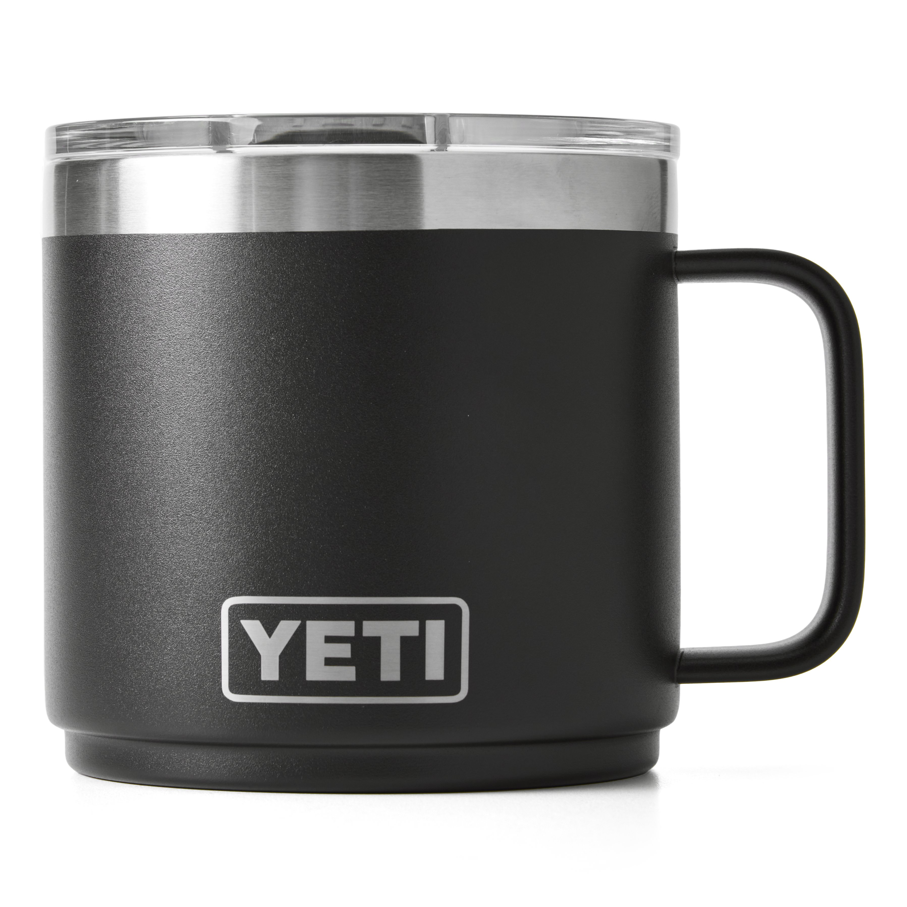 【限定色】YETI RAMBLER 14oz STACKBLE MUG YETI Huckberry Rambler 14oz Stackable Mug - Black | Water