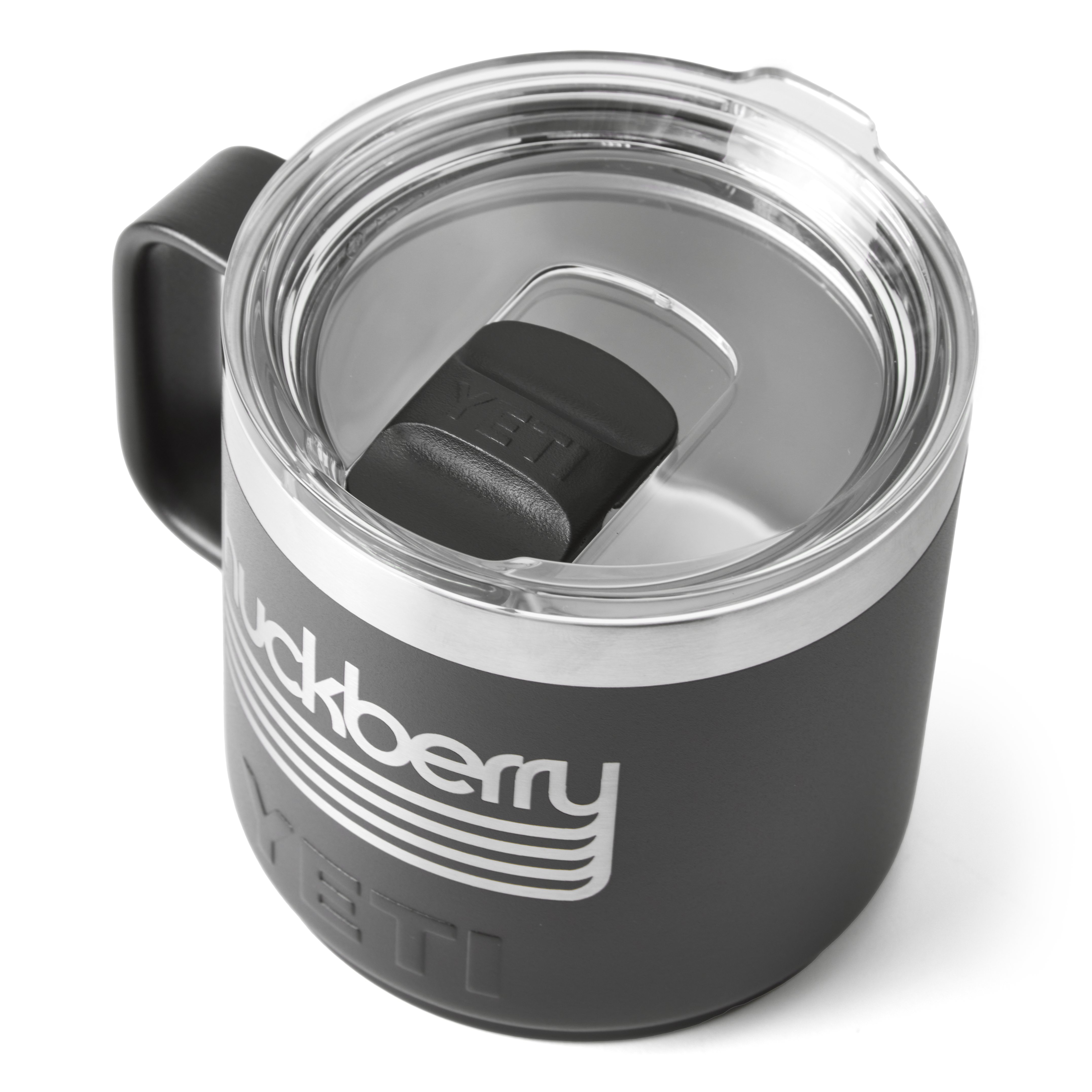 YETI Huckberry Rambler 14oz Stackable Mug - Black | Water