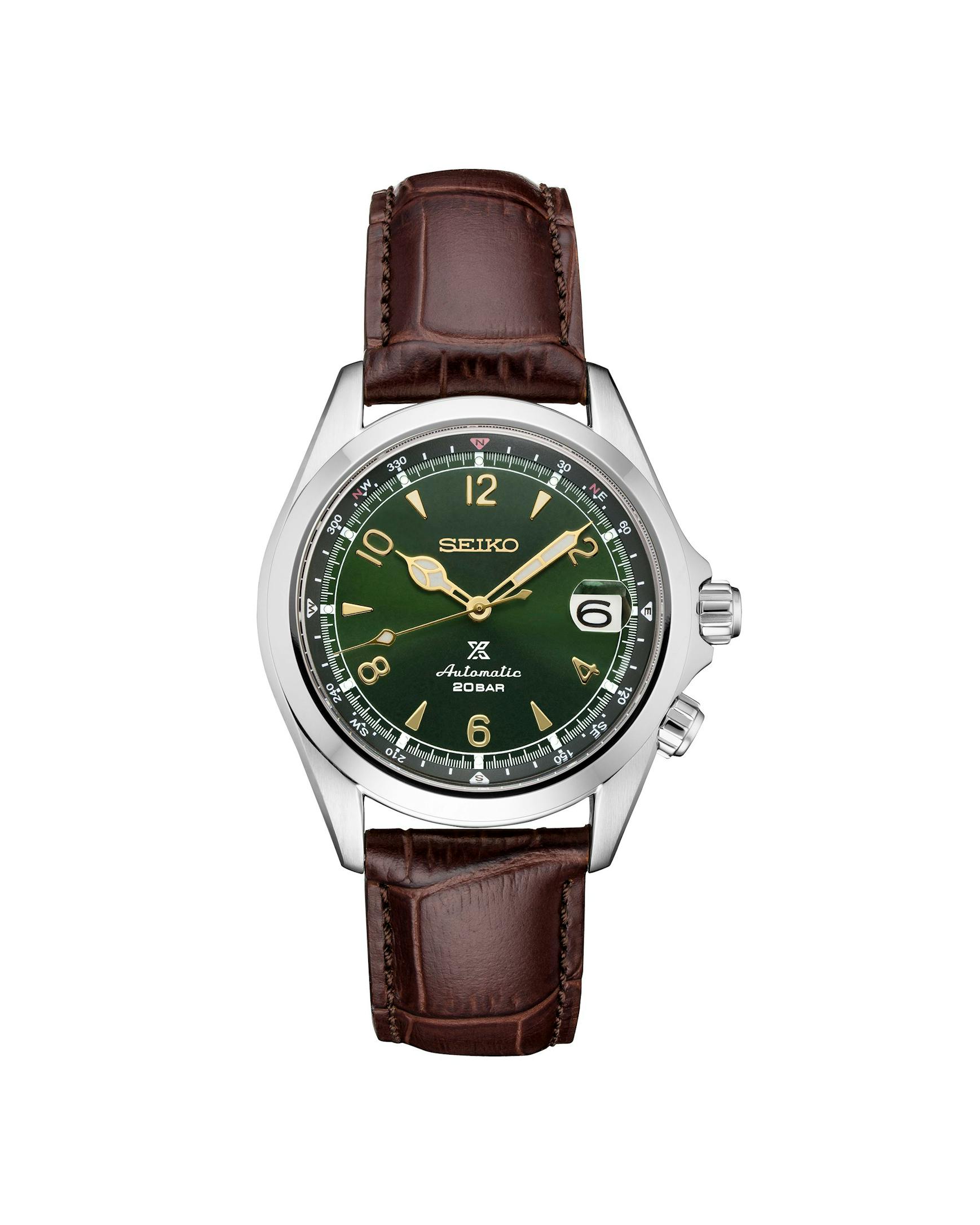 Seiko Prospex 'Alpinist' SPB121 Green/Brown Field Watches
