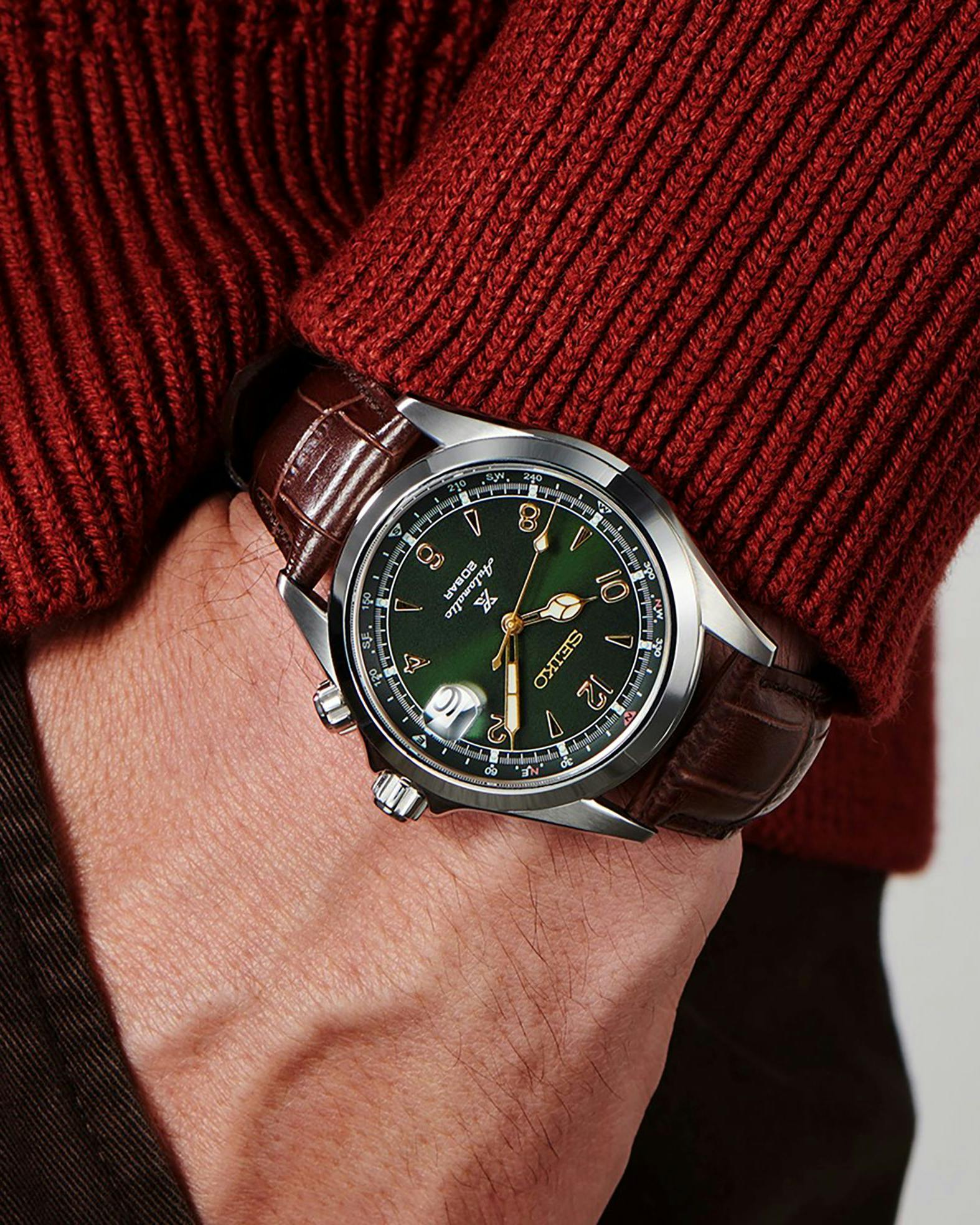 Seiko Prospex 'Alpinist' SPB121 Green/Brown Field Watches