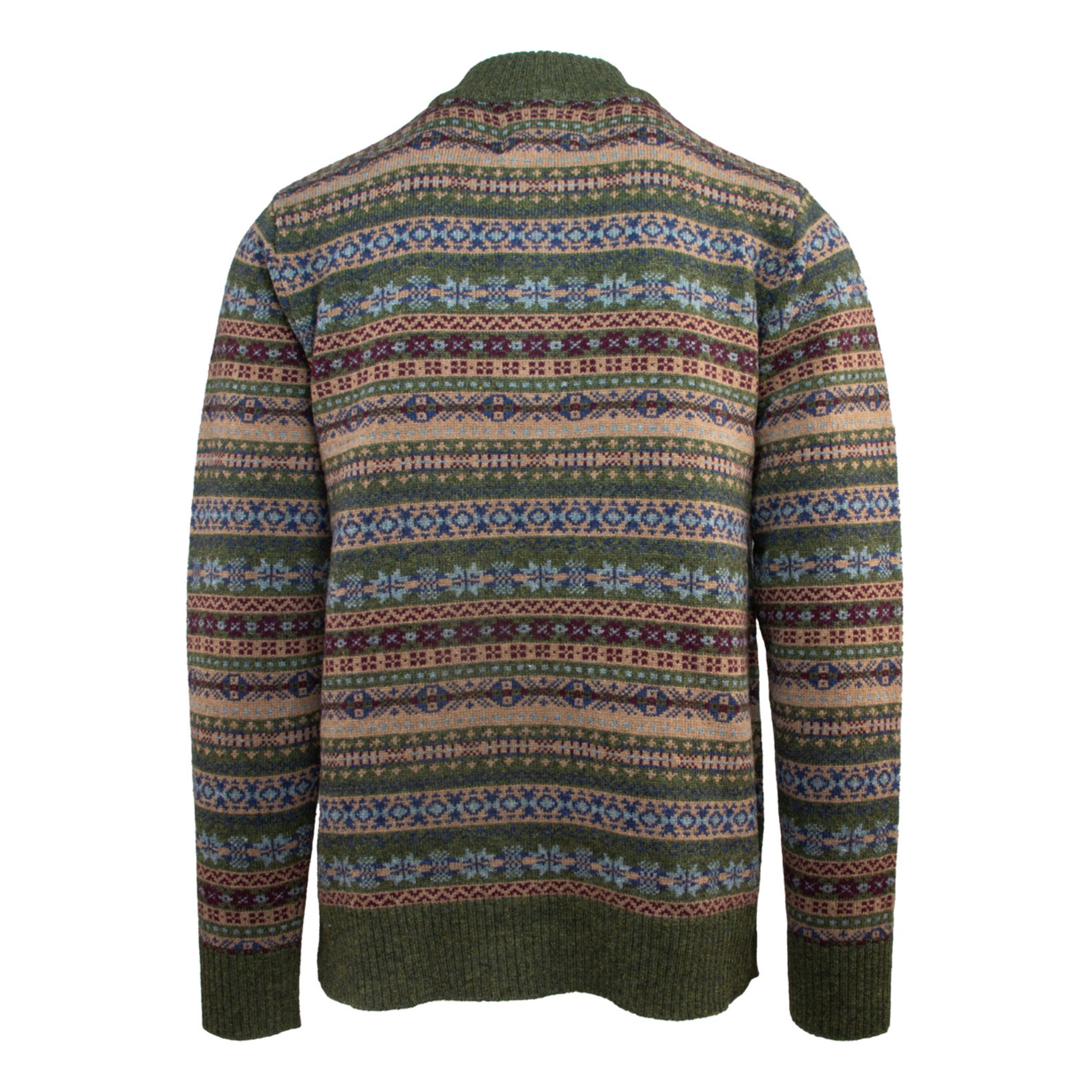 Fairisle Quarter Zip Sweater