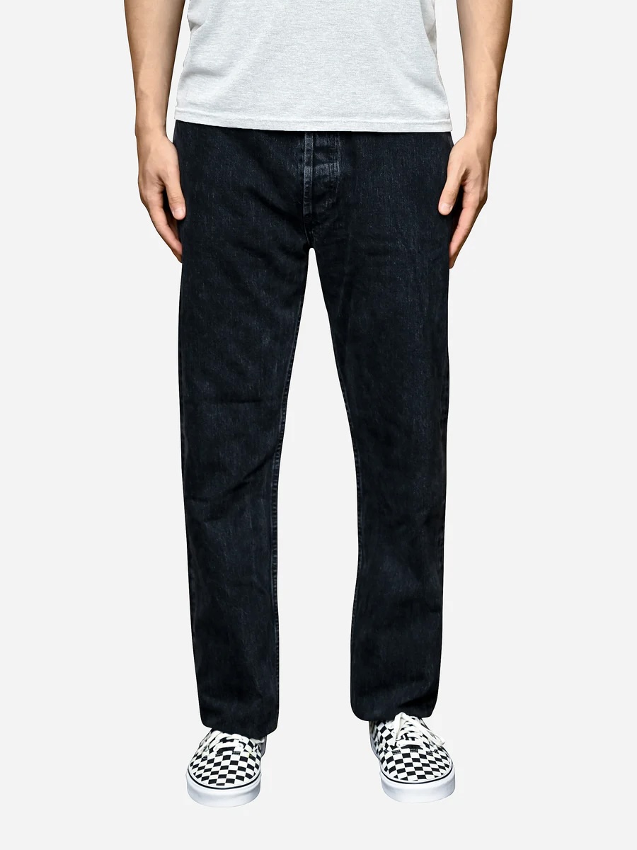 3sixteen Classic Straight Selvedge Denim Jeans - Stonewashed