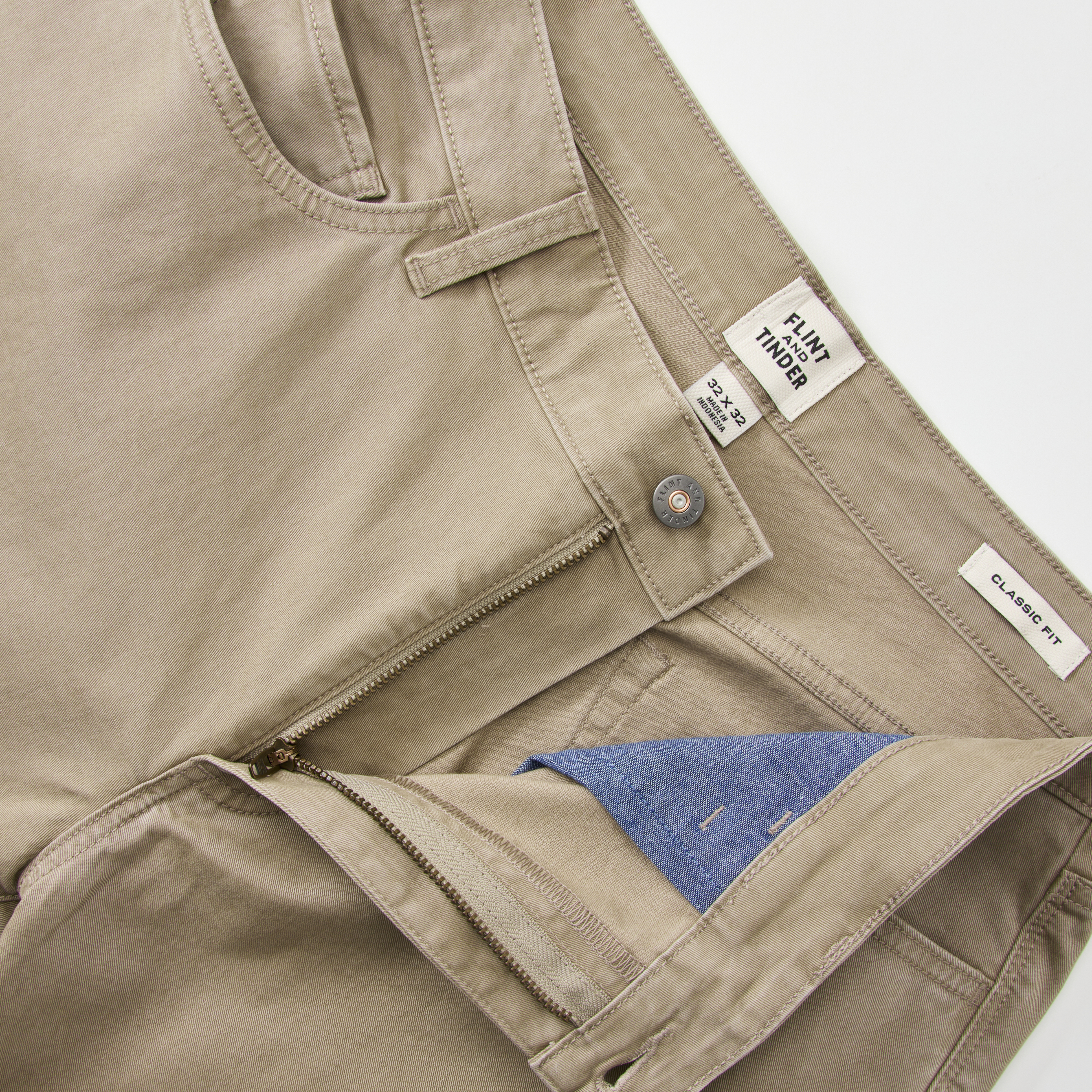Flint and Tinder 365 5-Pocket Pant - HB Classic - Khaki | 5