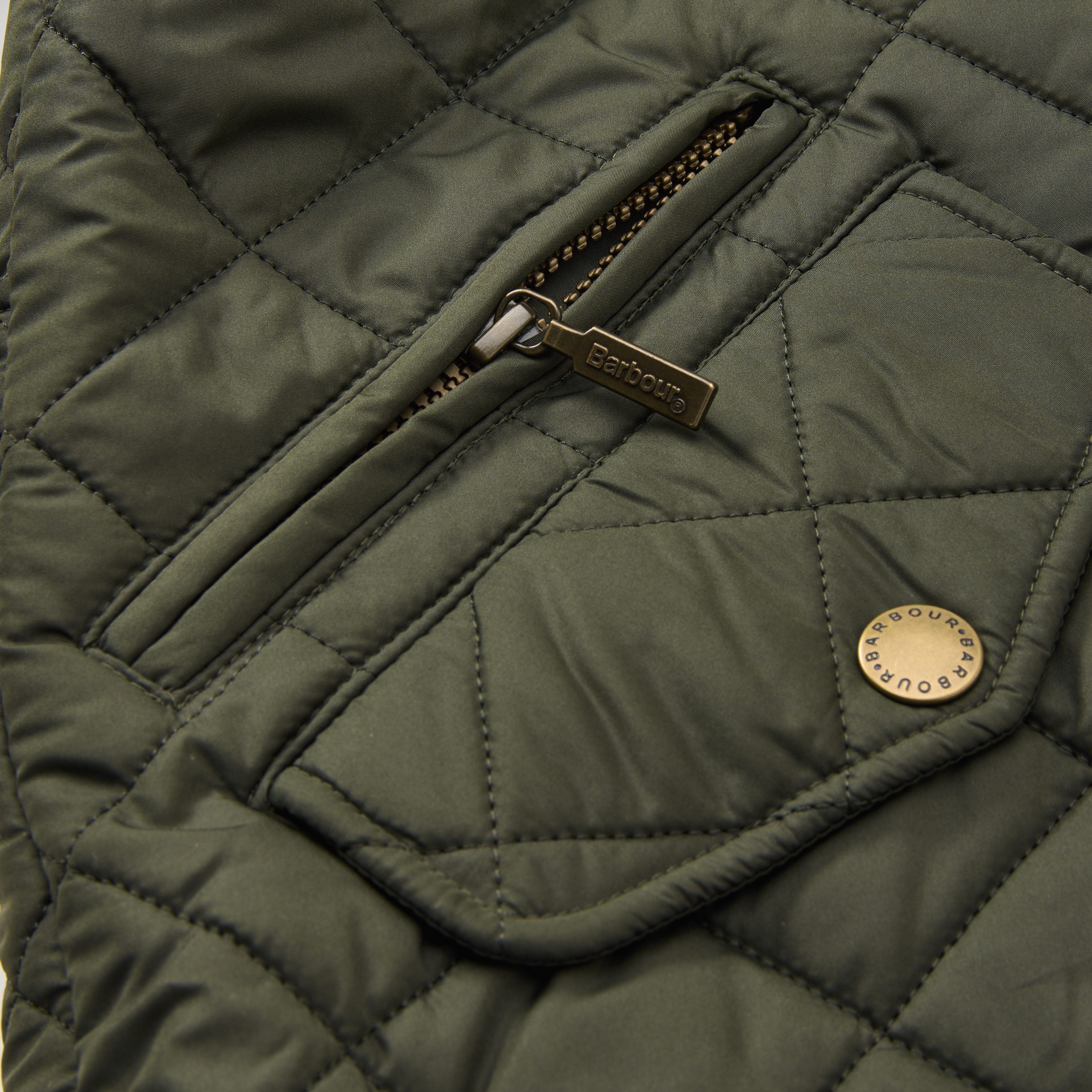 Barbour×bloom&branch Cruiser Jacket　Sage 68009_Barbour_Powell_Quilted_J
