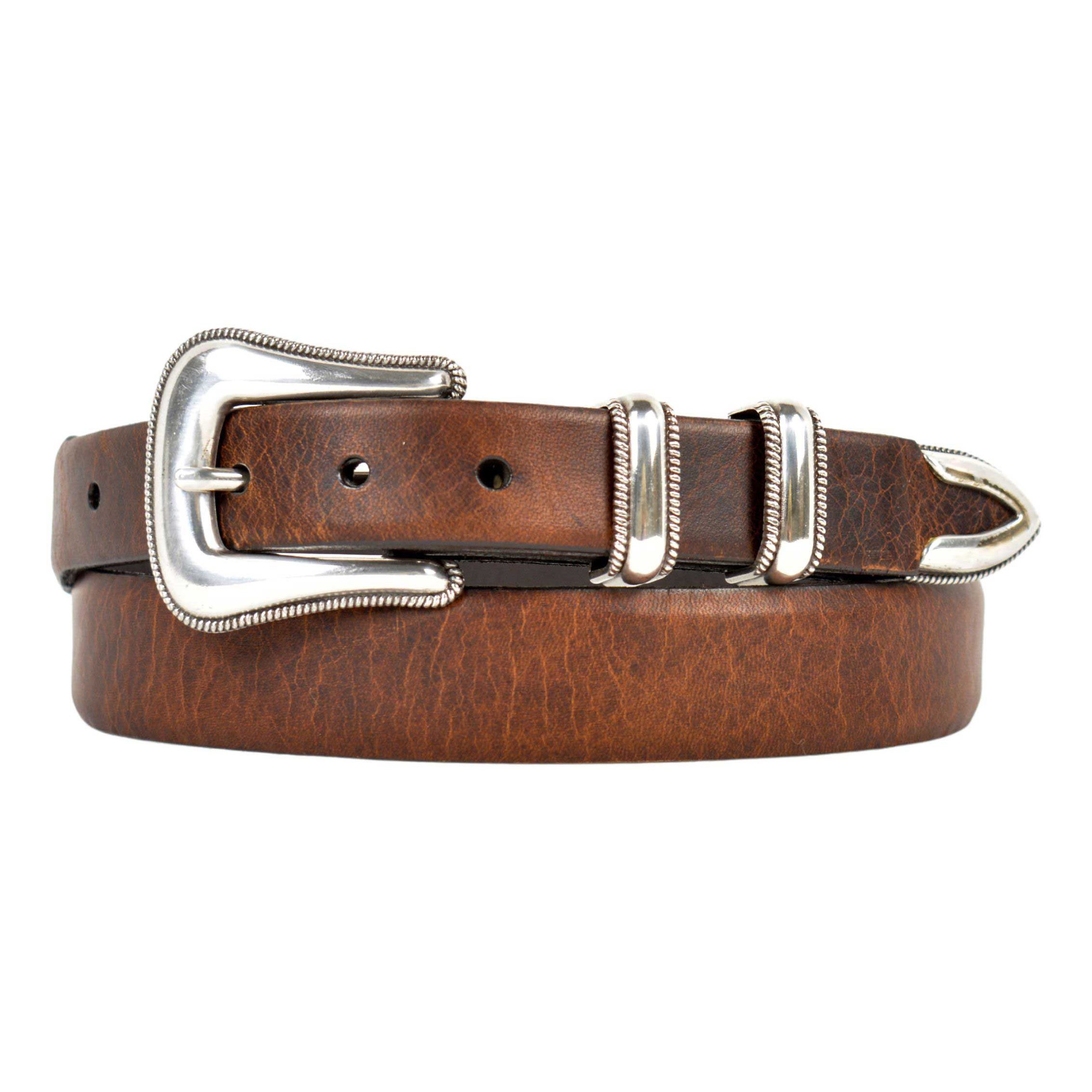 絶対的な信頼 Belts Lejon Mc Saddle - Belt Western Leather Bison II Coy 小物