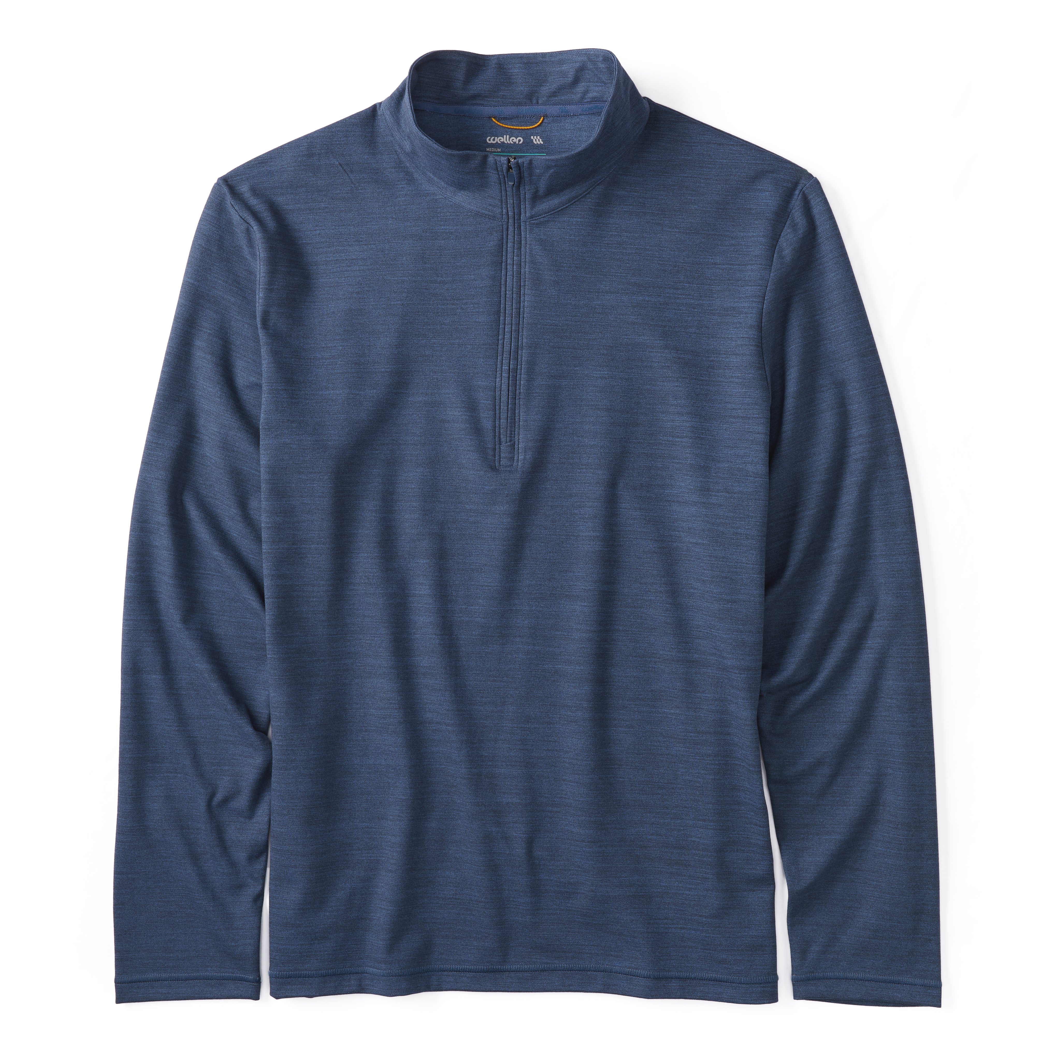 人気商品の入荷速報 入荷Now Half Wellknit Wellen Zip Zip Quarter | Heather Navy - ウェア