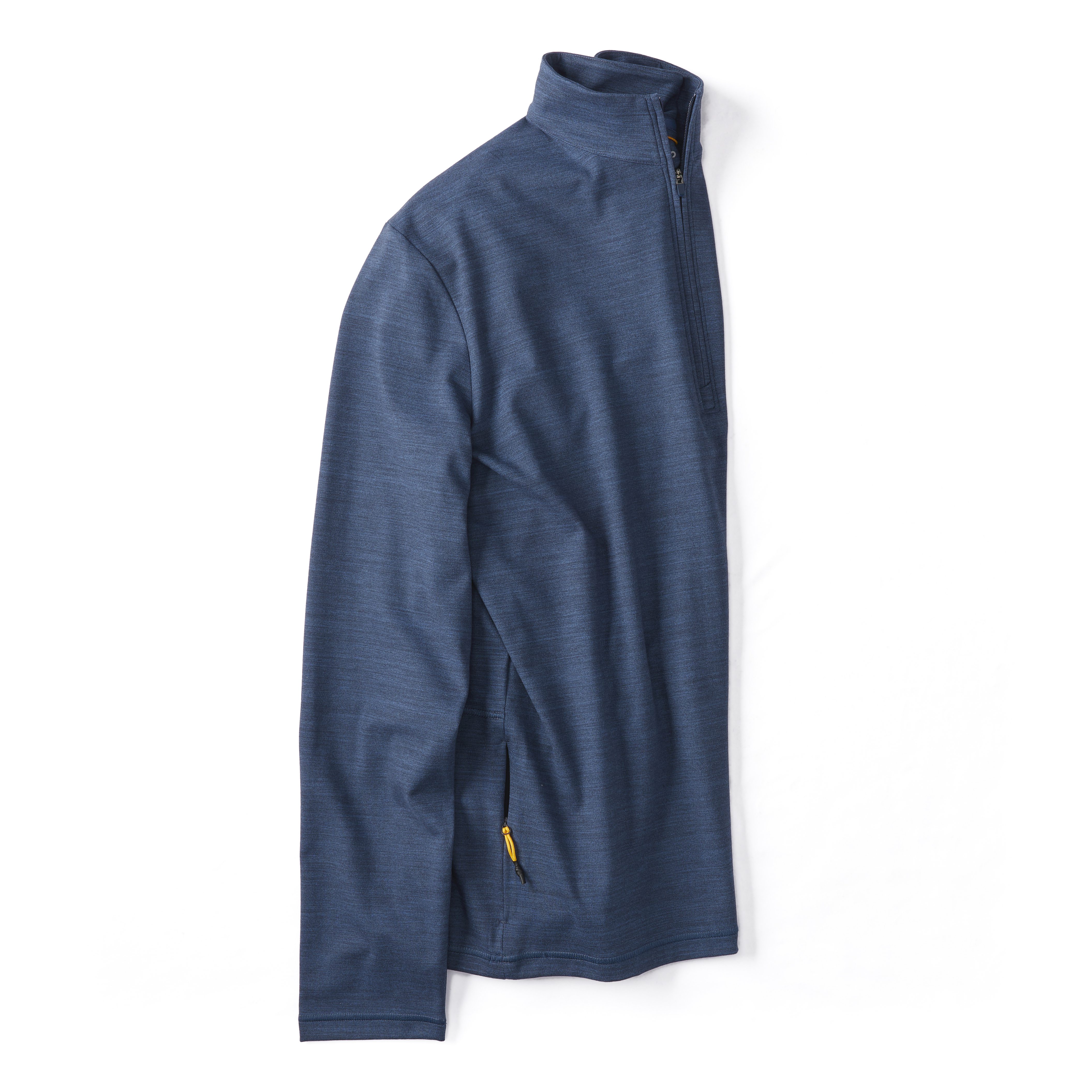 【HAVE A GOOD TIME 】Faber Half Zip Crew Wellen Wellknit Half Zip - Navy Heather | Active Tops