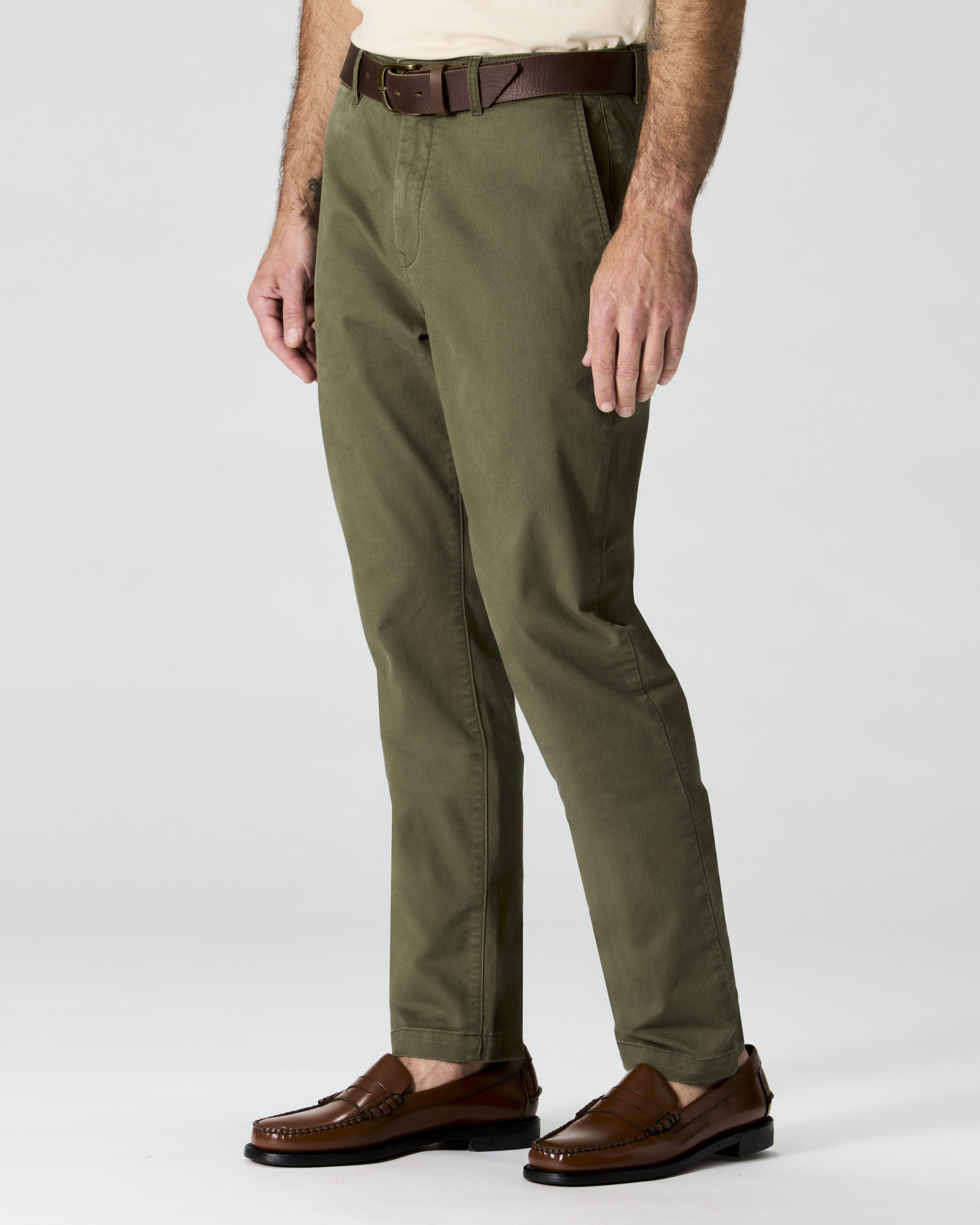 NARROW CHINO PANTS KHAKI ナロウ チノパン カーキ NARROW CHINO PANTS KHAKI ナロウ チノパン カーキ