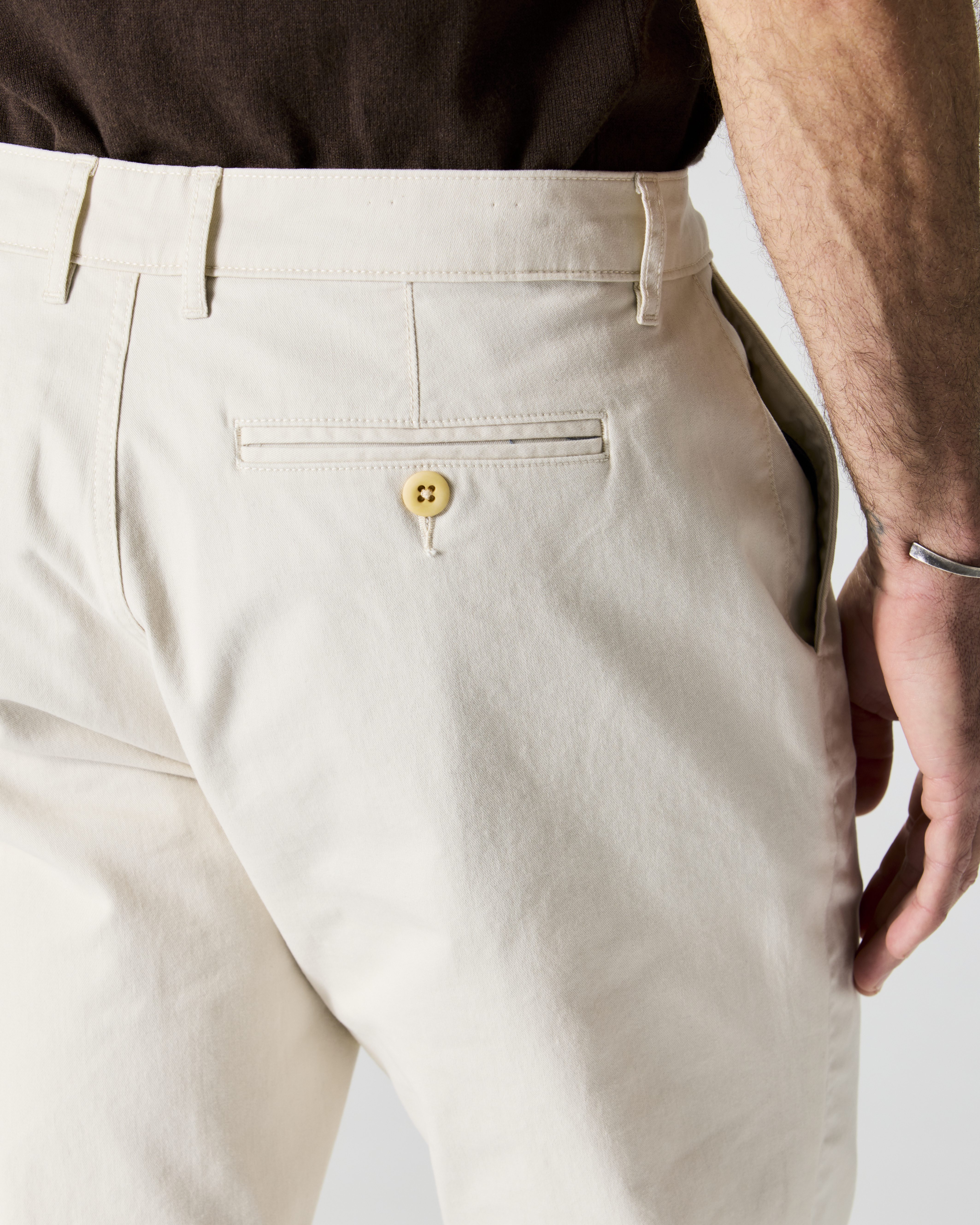 Flint and Tinder 365 Chino Pant - HB Athletic Tapered - Salt