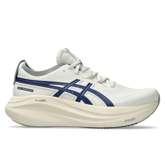 Asics Gel Nimbus 27 ATC Running Sneaker Birch/Indigo Blue