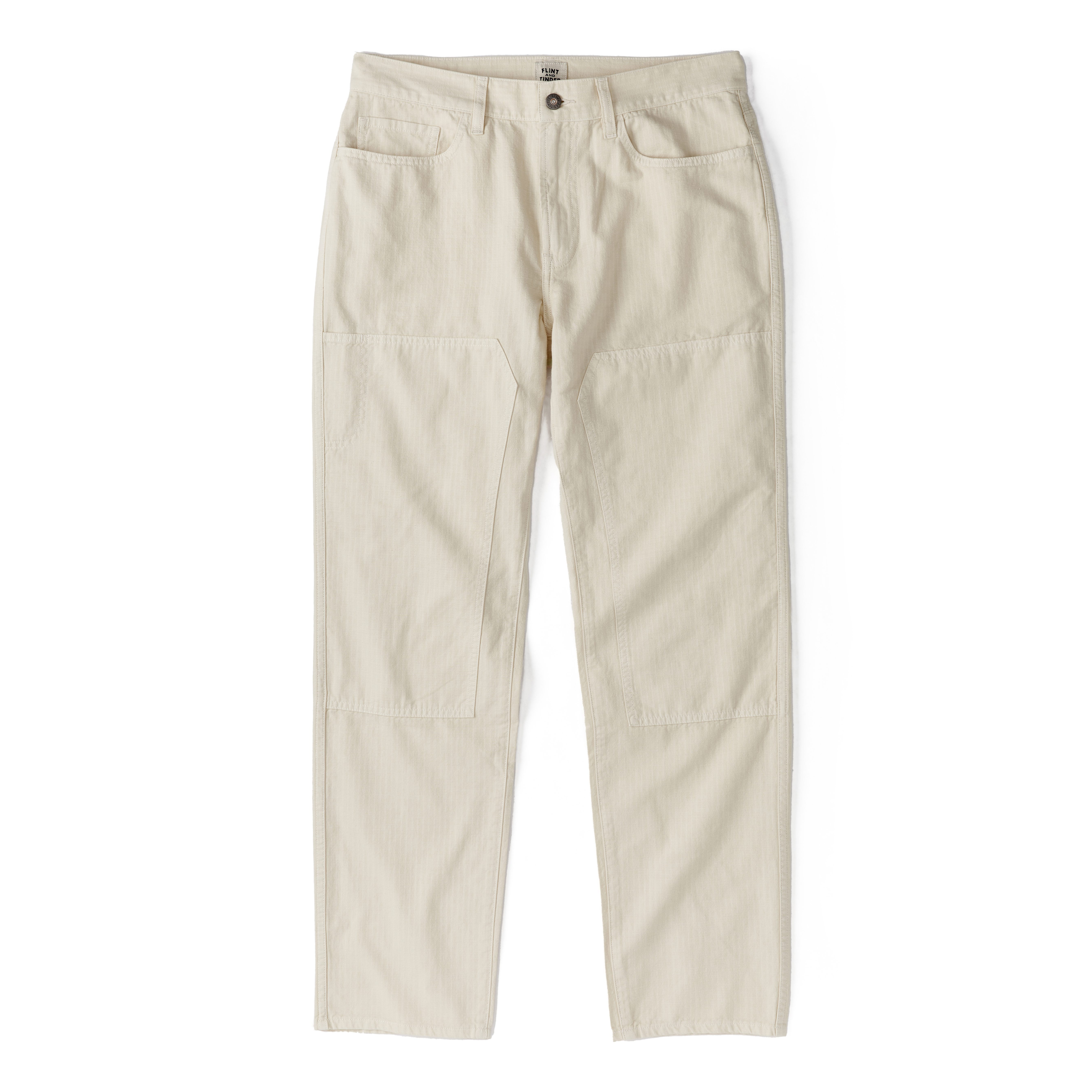 Flint and Tinder Linen Ripstop Mill Pant - Natural | Workwear