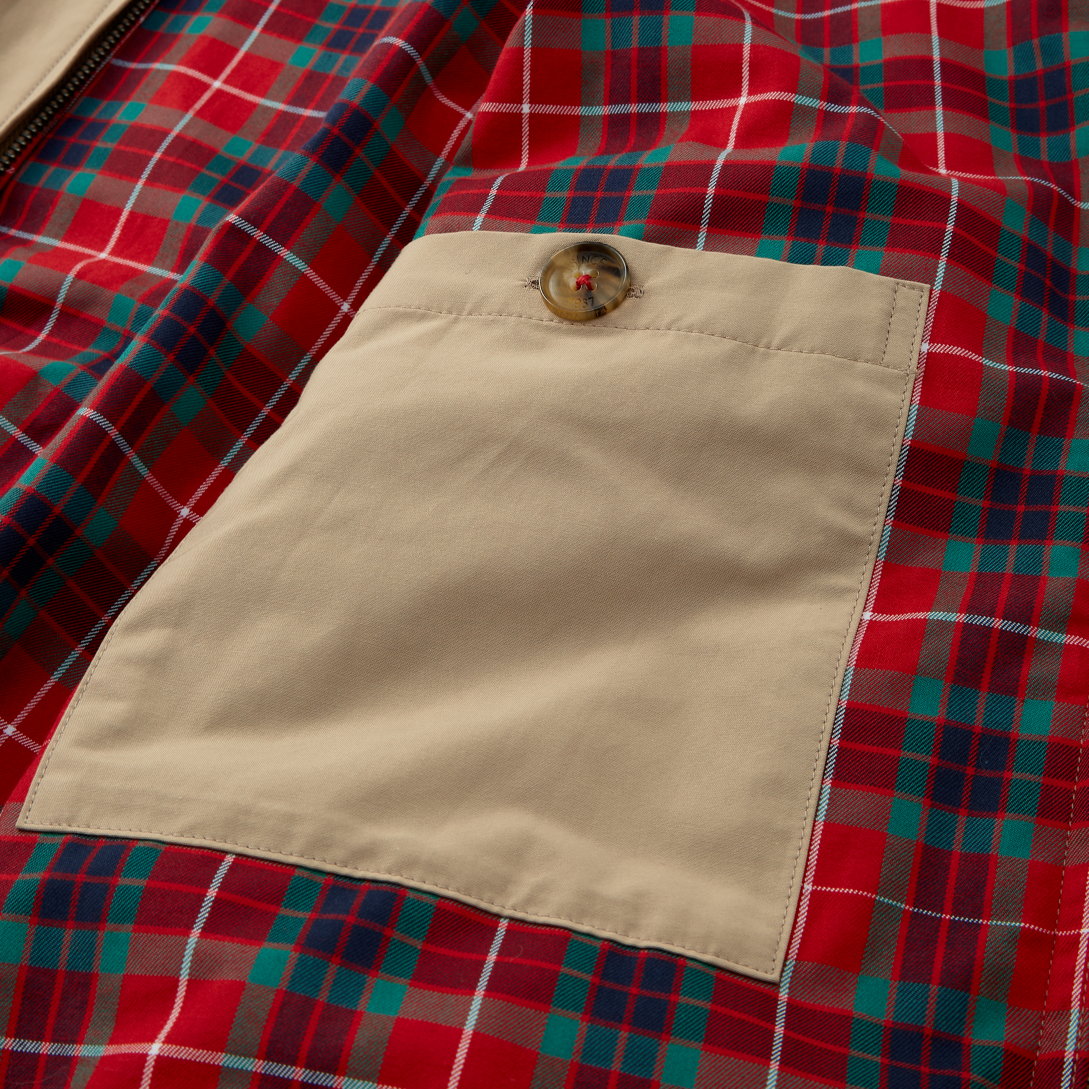 [希少]SOLOIST × BARACUTA G9 英国製 38 刺繍 Baracuta G9 Harrington Jacket - Tan | Trucker Jackets