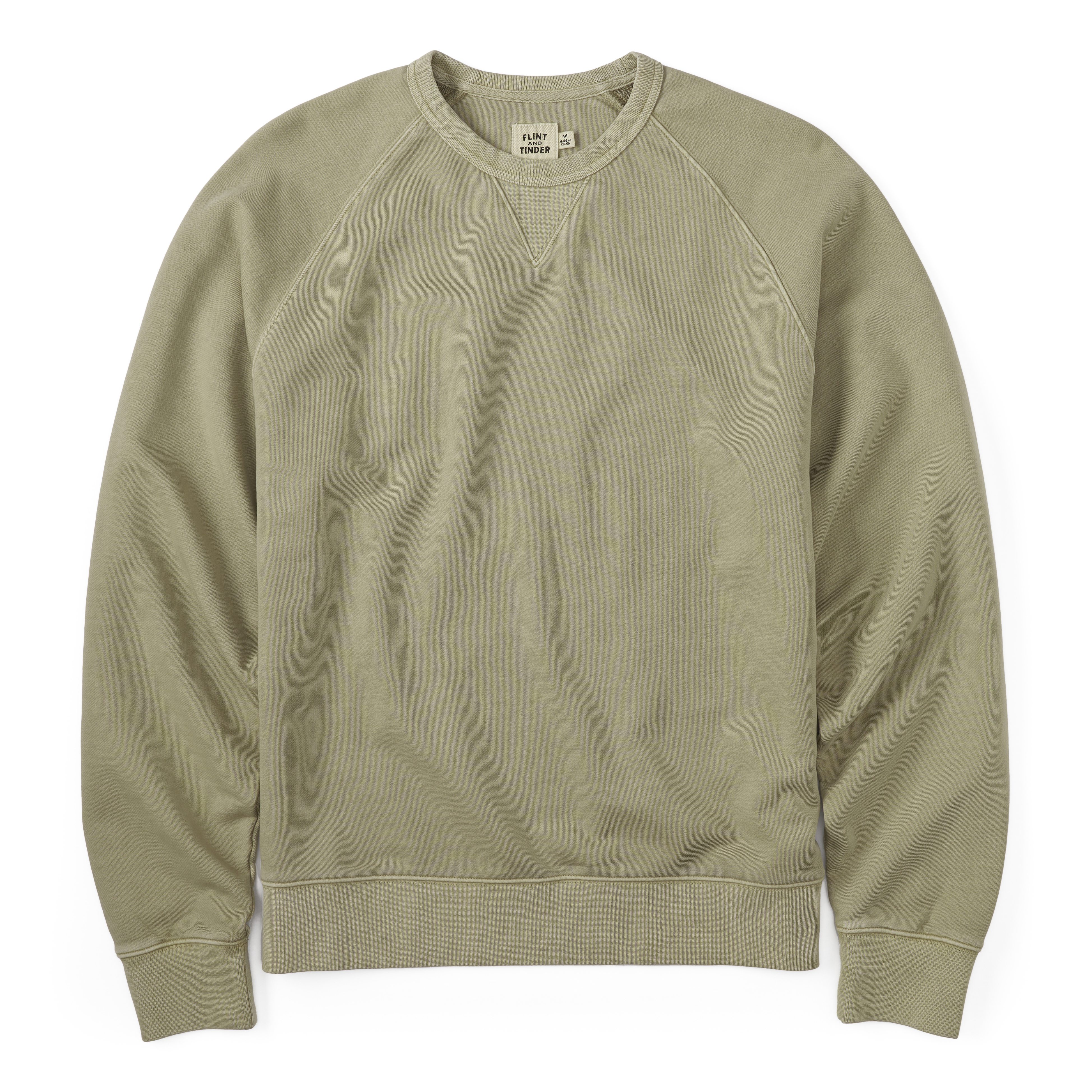 TENDERLOIN cactus club トレーナー　XL Flint and Tinder Midweight Terry Crewneck Sweatshirt - Sage