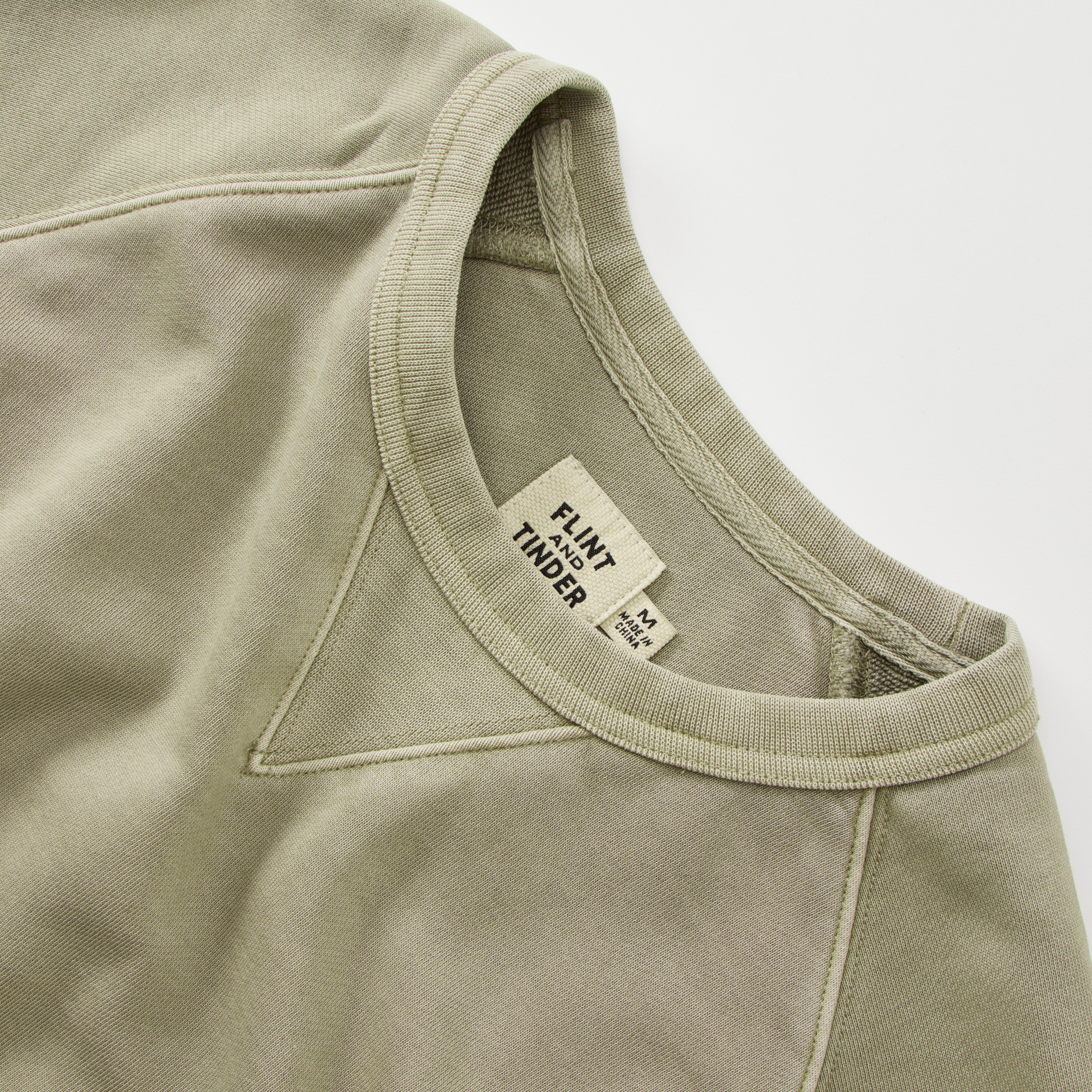 TENDERLOIN cactus club トレーナー　XL Flint and Tinder Midweight Terry Crewneck Sweatshirt - Sage