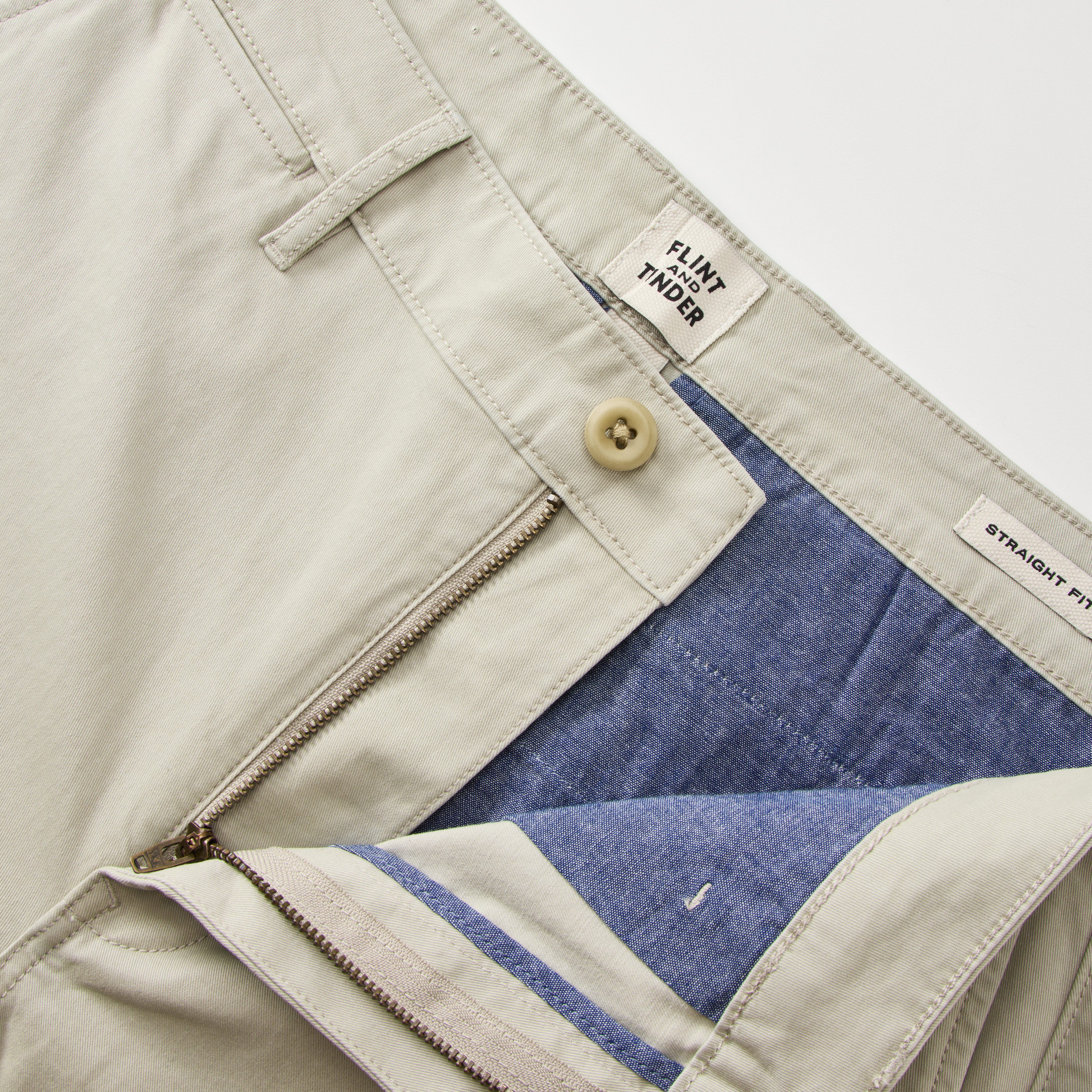 PUNCHLINEのCandor Two Tuck Chino Pants 全4色 Flint and Tinder Lightweight Stretch Chino - Earth | Casual