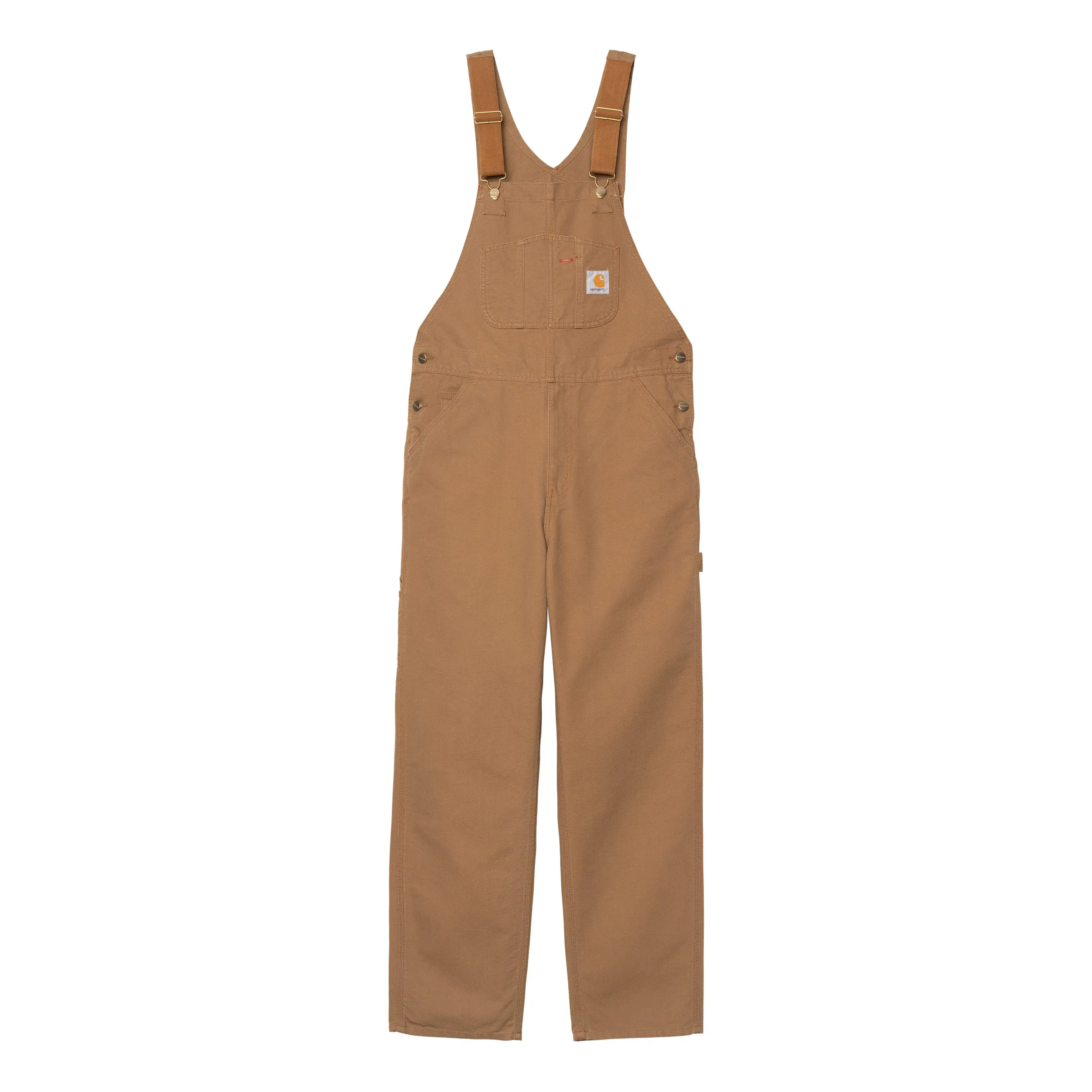 Carhartt WIP Classic Canvas Overalls - Hamilton Brown | Workwear