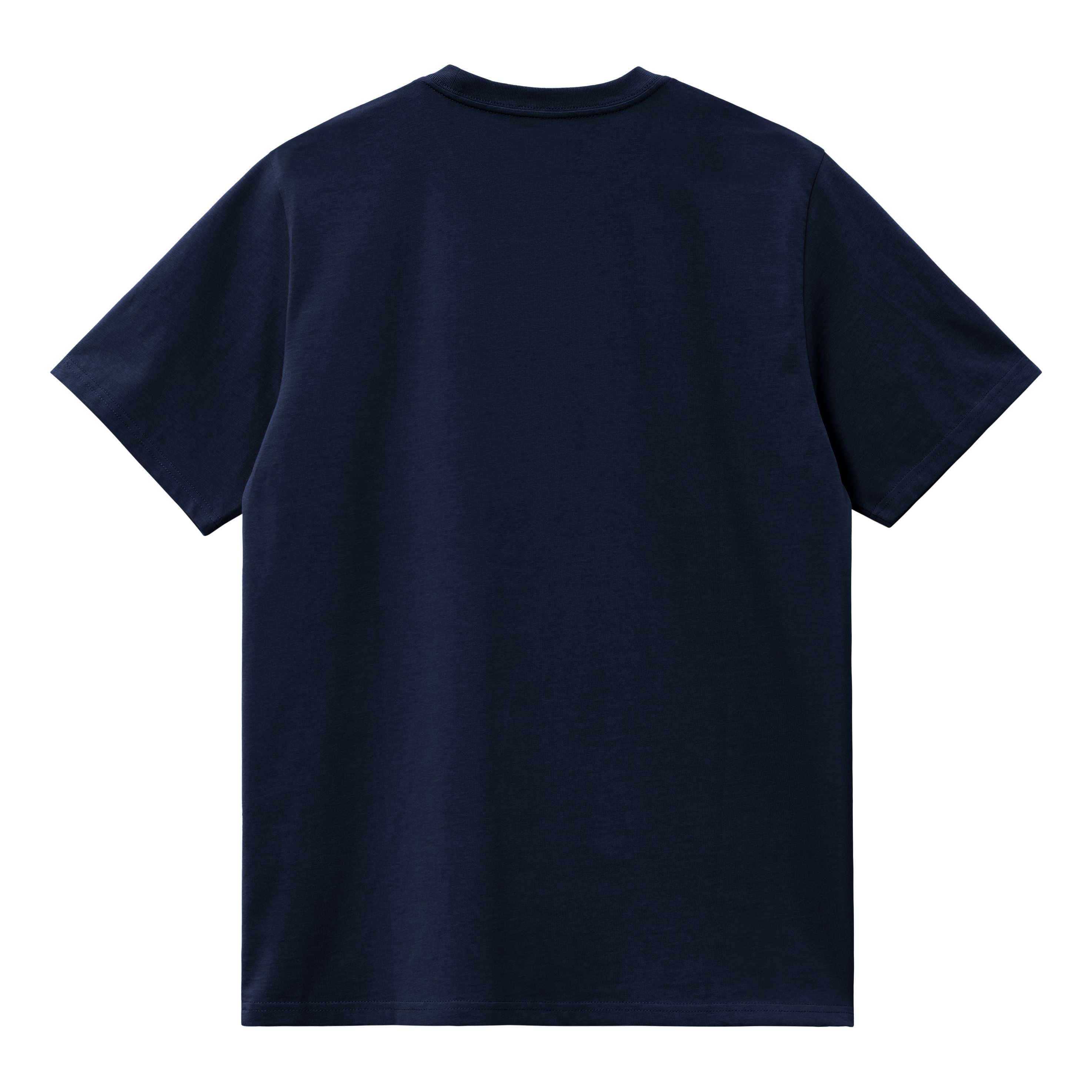 Carhartt WIP Classic Logo Pocket T-Shirt - Dark Navy | T