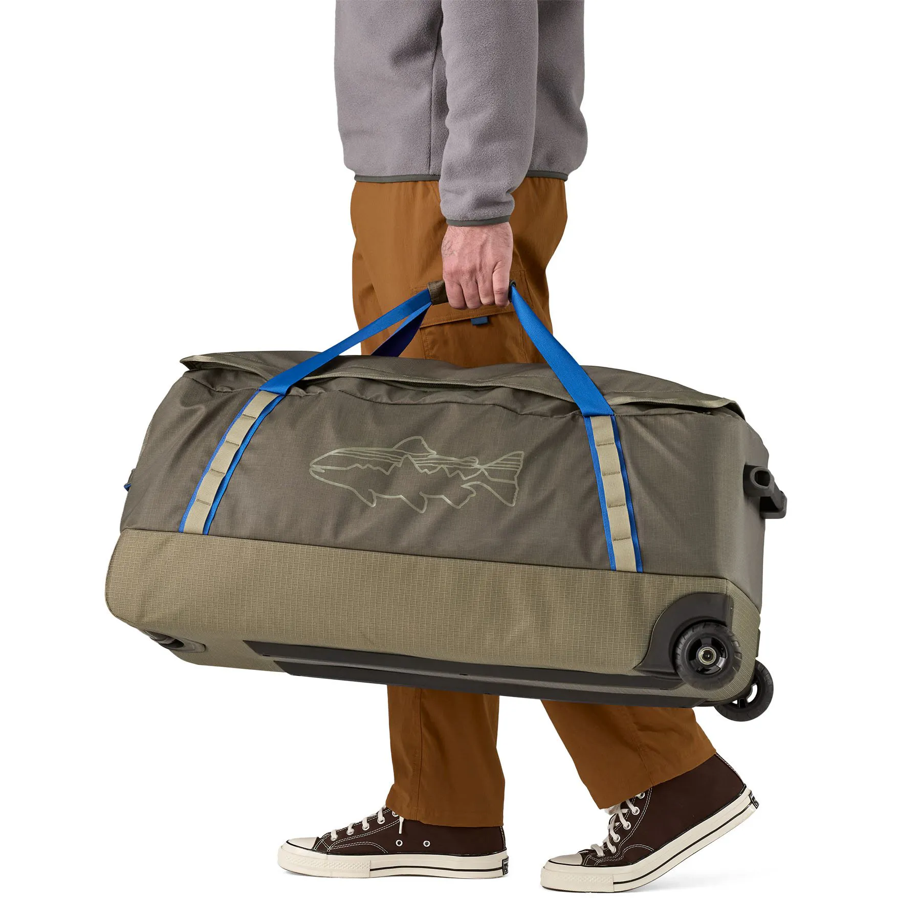 Patagonia Black Hole Wheeled Duffel 100L - Black | Luggage | Huckberry