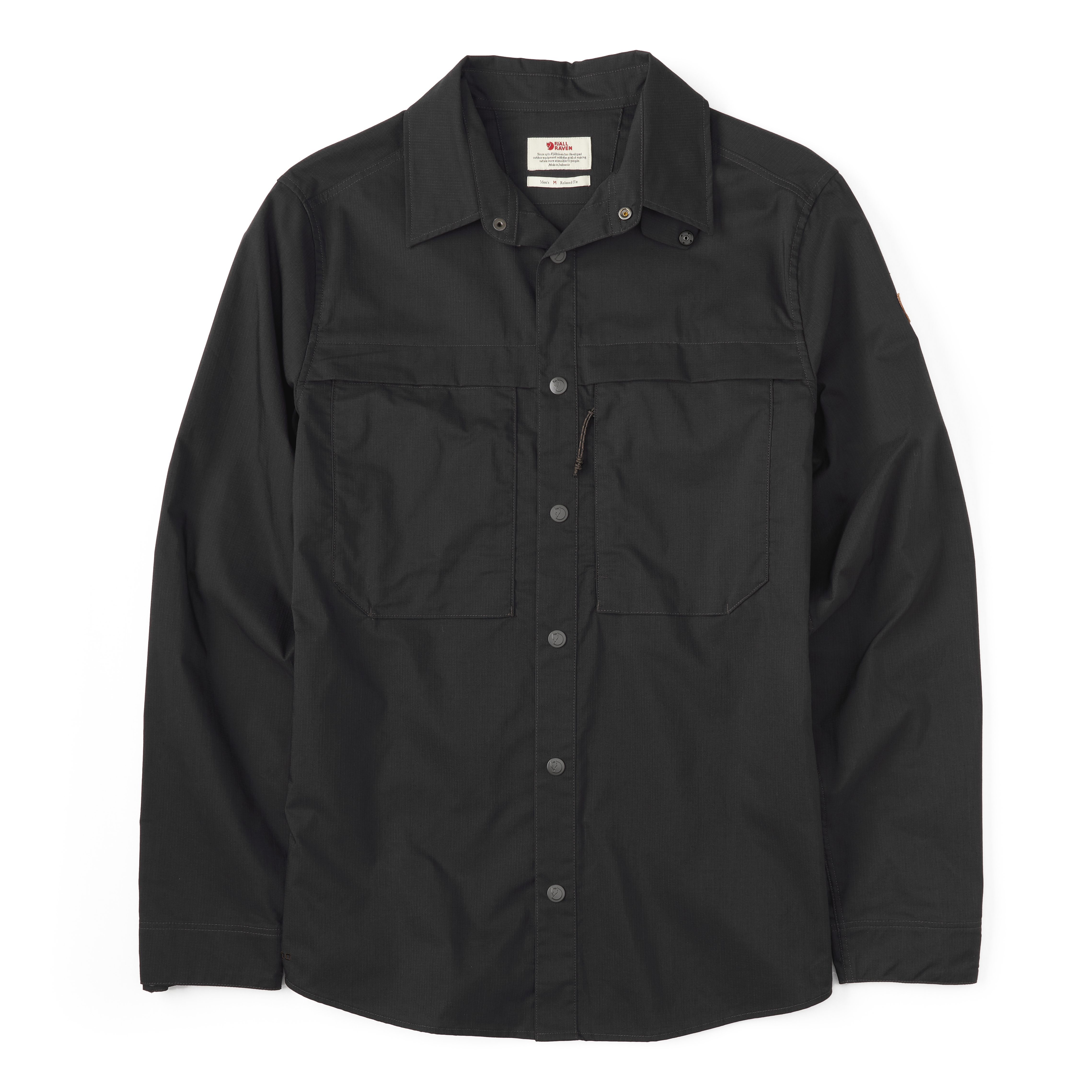 Fjallraven Abisko Trekking Long Sleeve Shirt - Dark Grey | Long