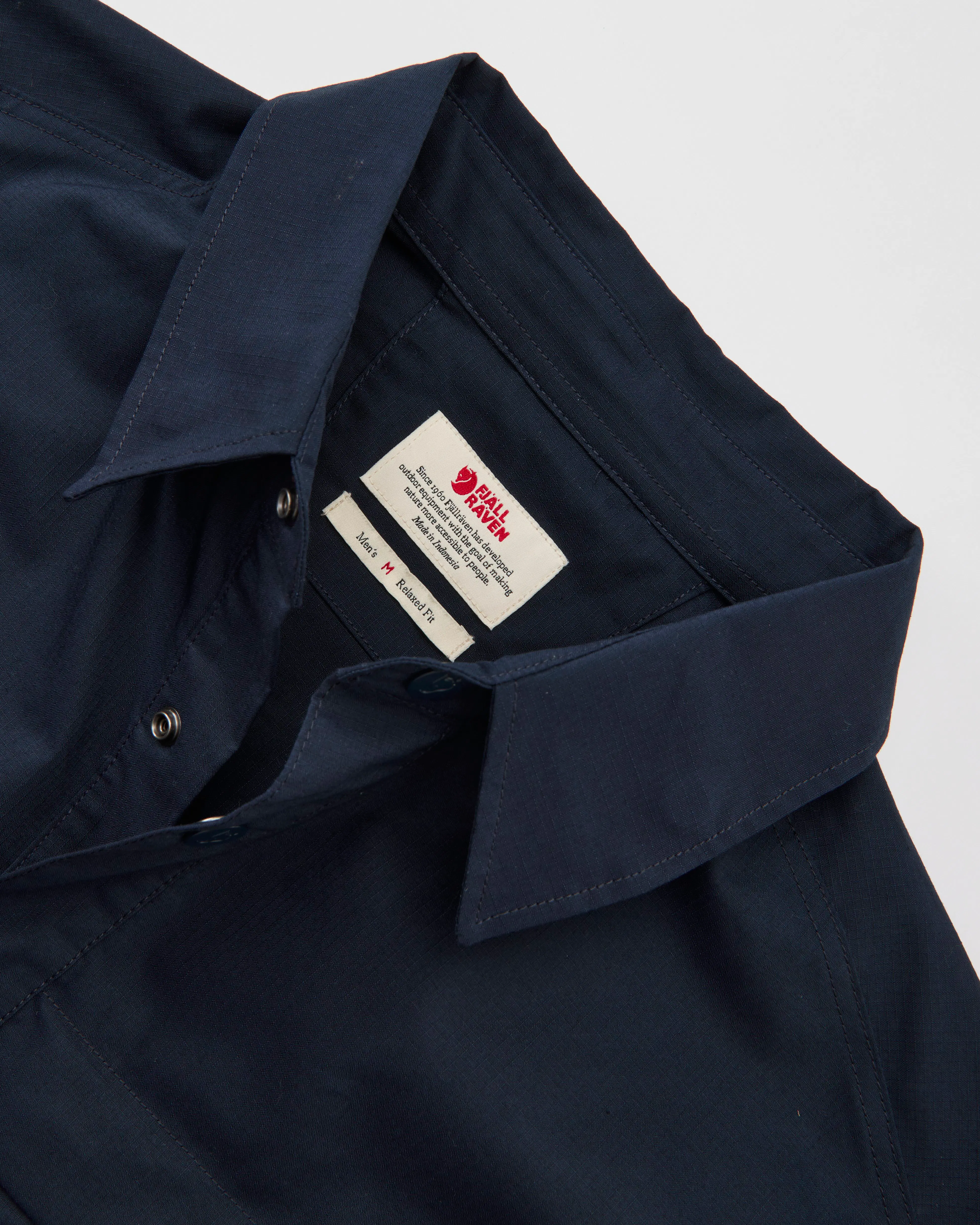 Fjallraven Abisko Trekking Long Sleeve Shirt - Dark Navy | Long