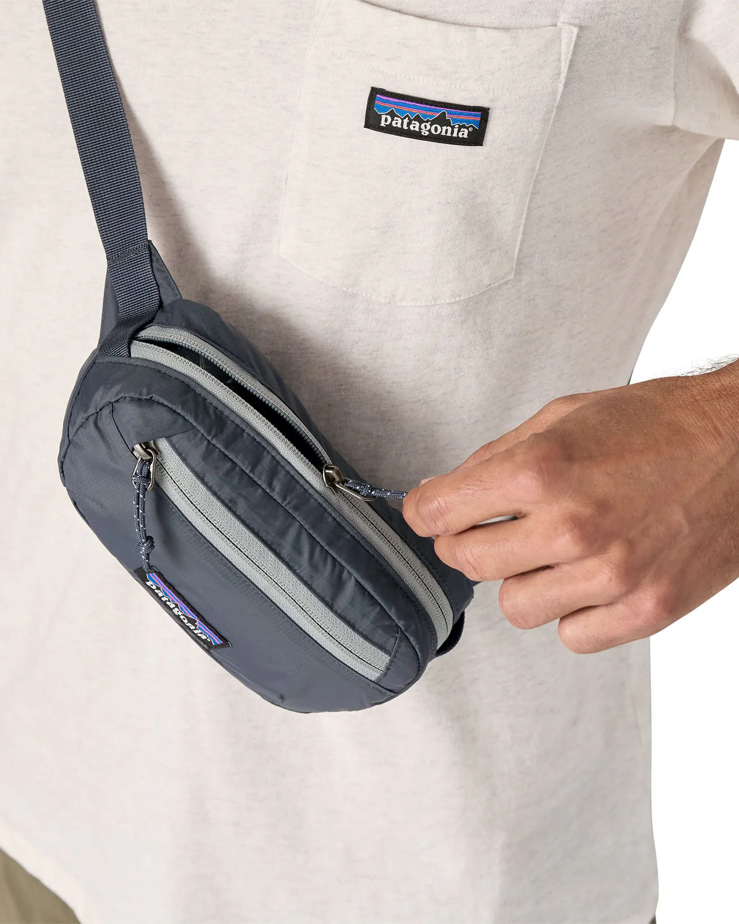 patagonia side sling bag Atom Shoulder Pack 8L Half-Moon Outfitters Patagonia Atom Sling 8L Terravia Mini Hip Pack Sling