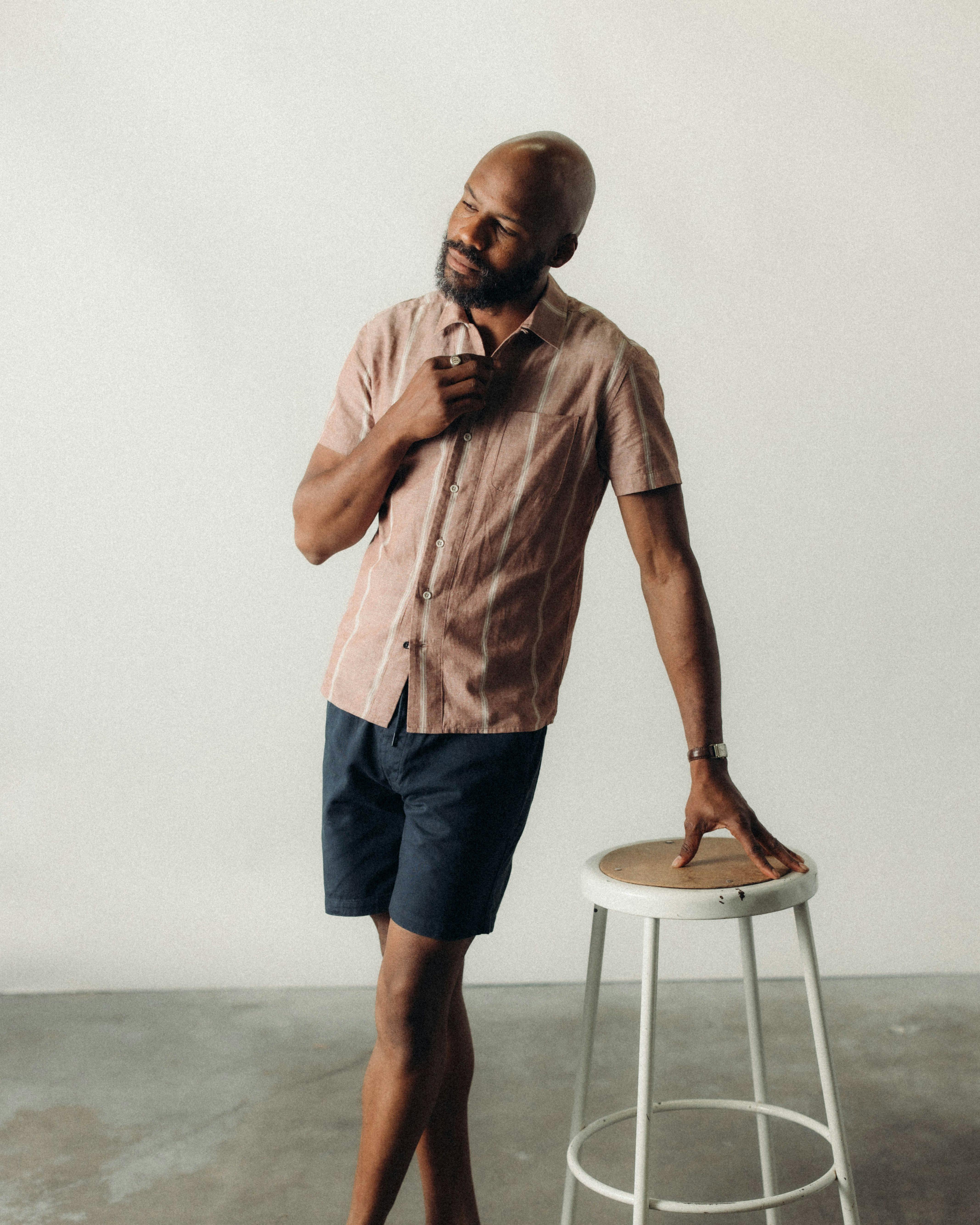 Taylor Stitch The Shaper Utility Short - 8" In Stone Boss Duck - Foto 9