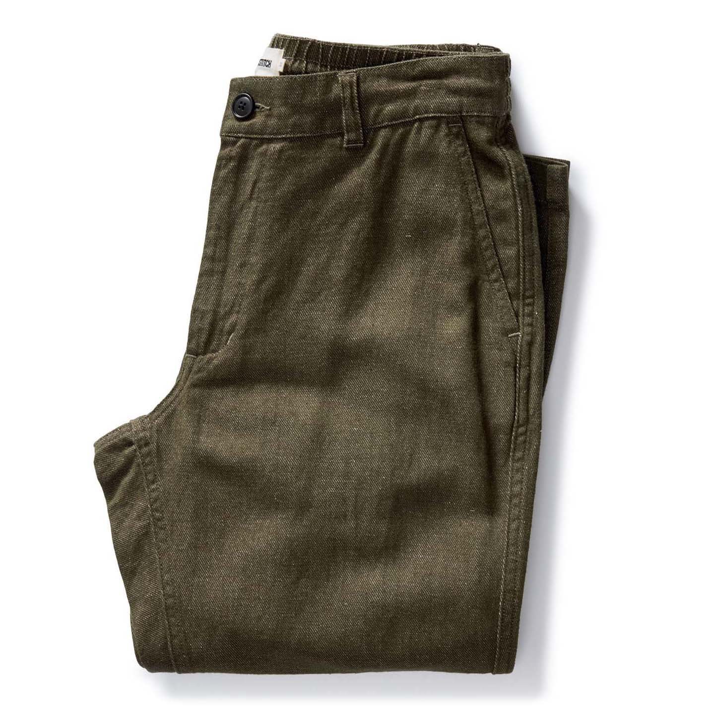 Taylor Stitch The Carmel Vacation Pant - Olive | Chino Pants