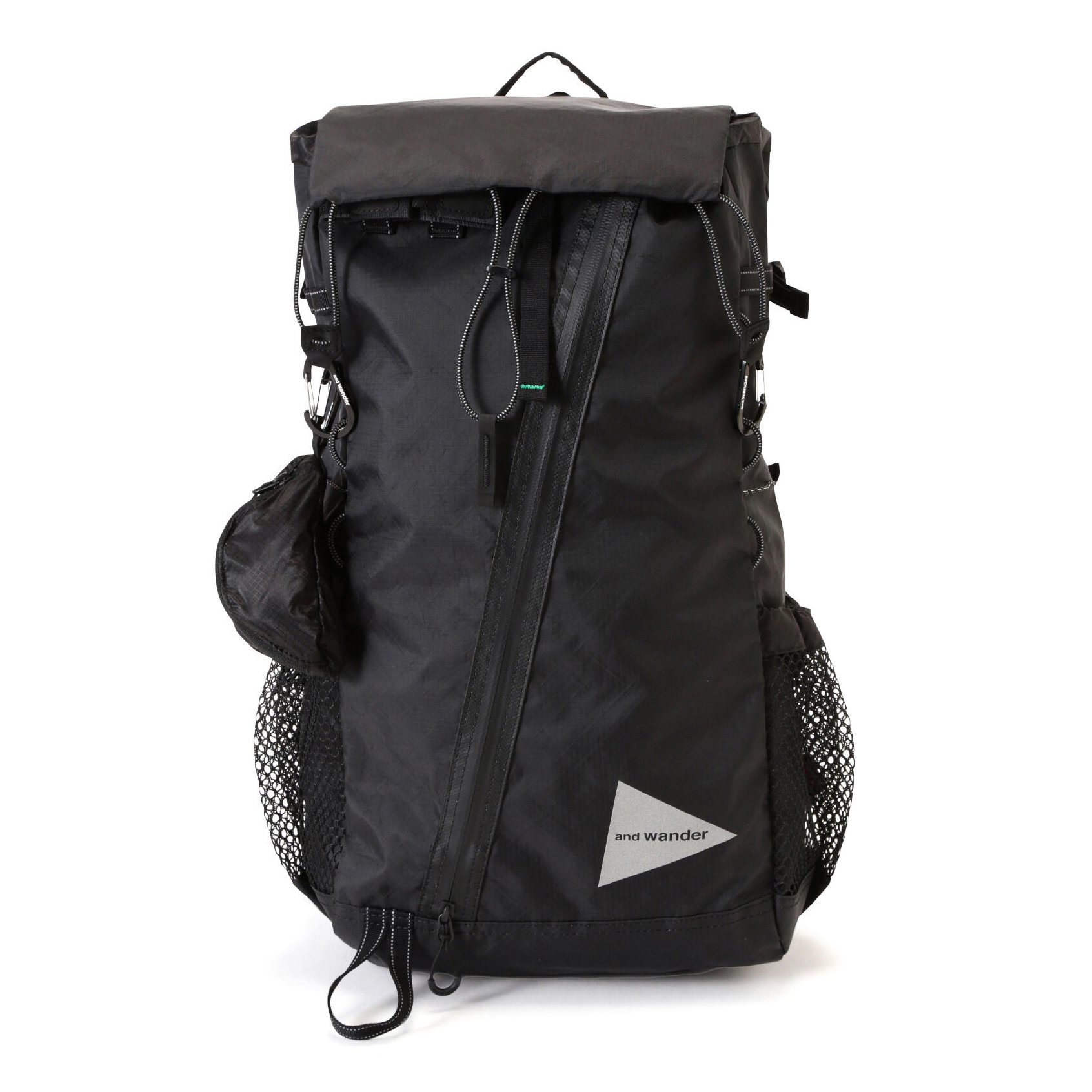アンドワンダーand wander ECOPAK 30Lbackpackブラック 当日出荷可] and wander ECOPAK 30L backpack black [アンド