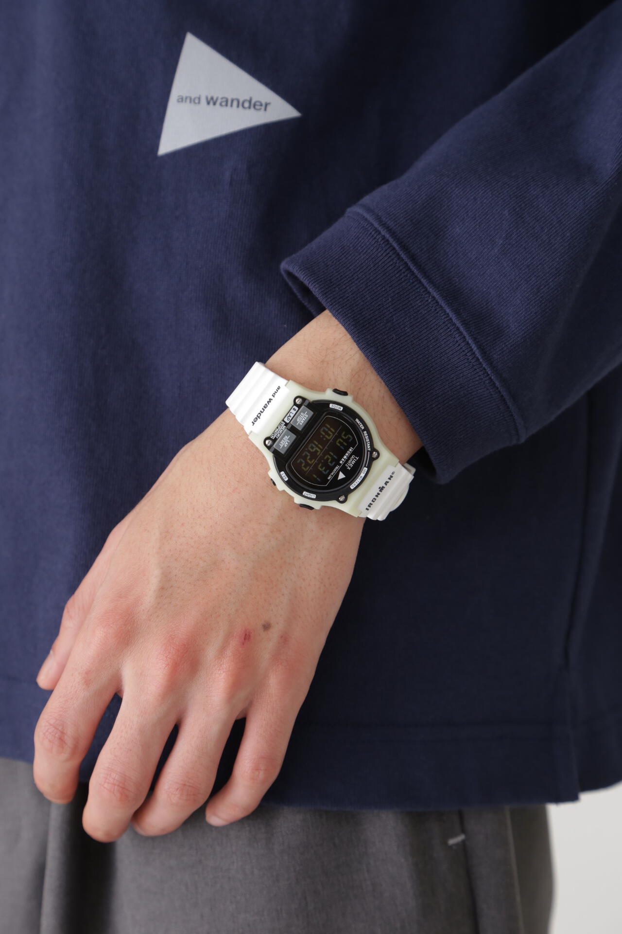 and wander Timex x and wander Ironman 8-Lap - White