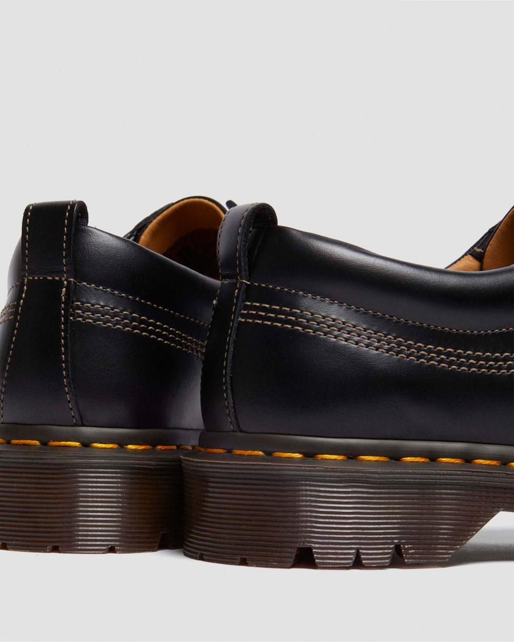 Dr. Martens Analine Lowell - Black | Derby Shoes | Huckberry