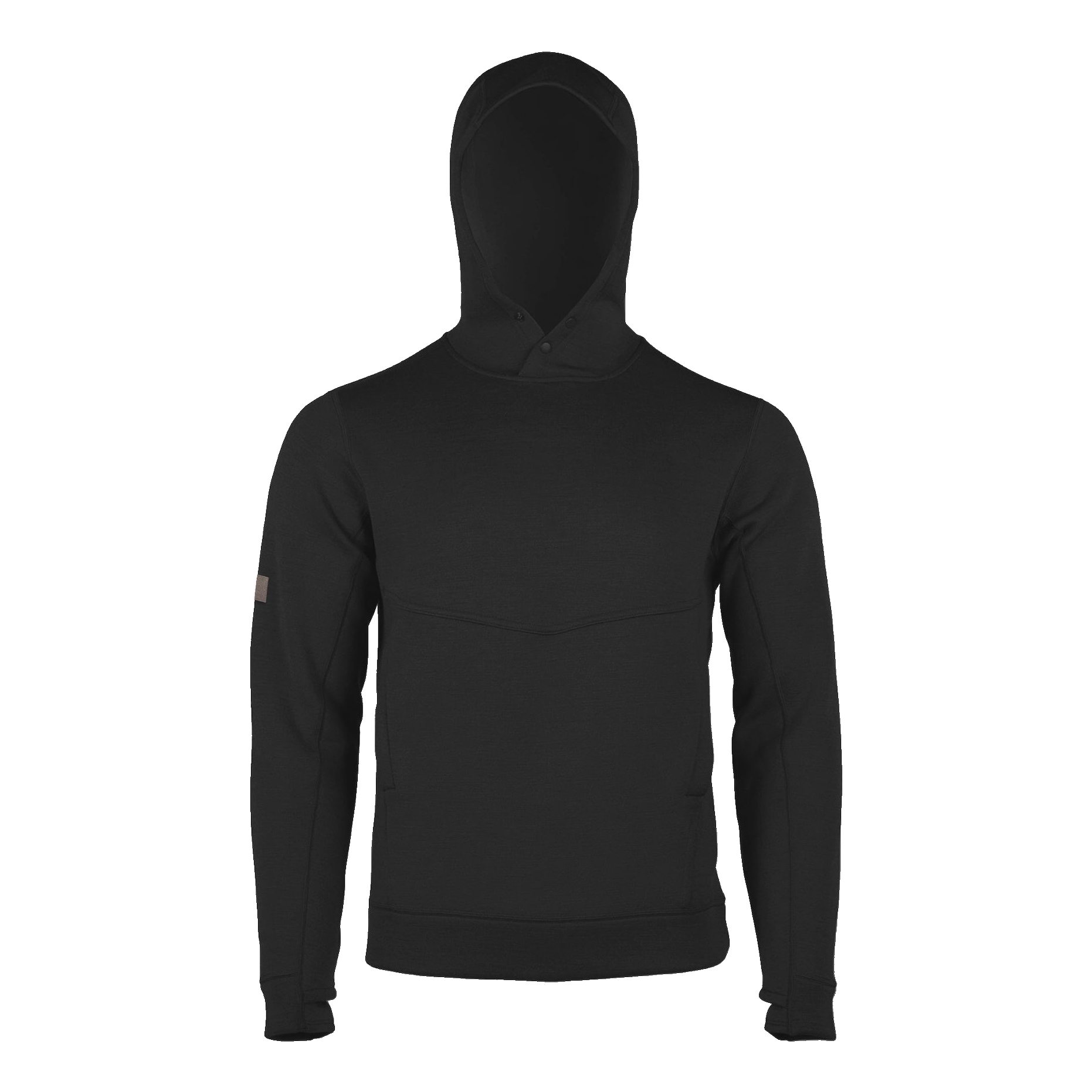 WORN Cloudbase Merino: Heavy Weather Hooded Mid - Midnight