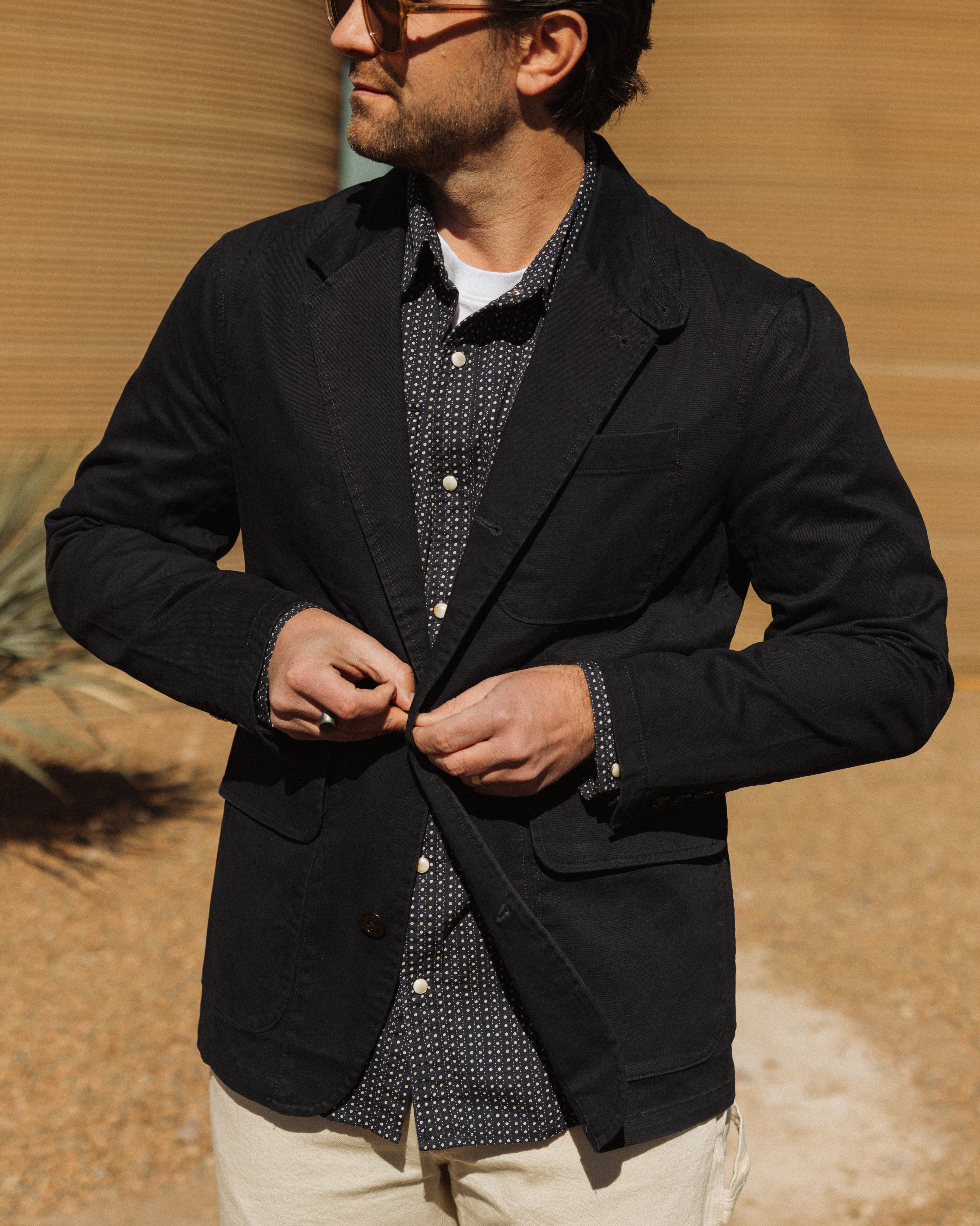 Flint and Tinder 365 Utility Blazer - Dark Navy | Blazers