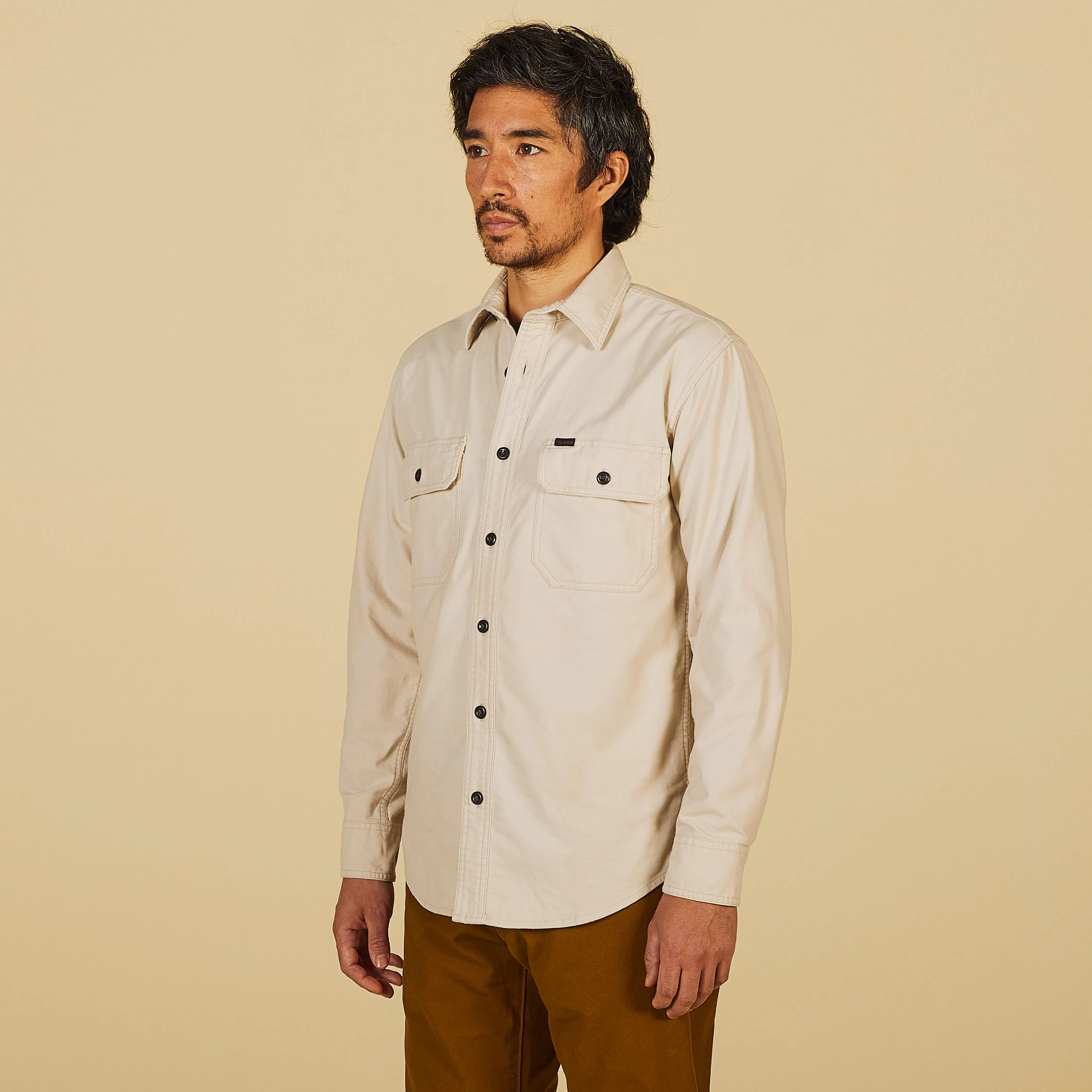 Filson Field Flannel Shirt - Natural | Utility Shirts | Huckberry