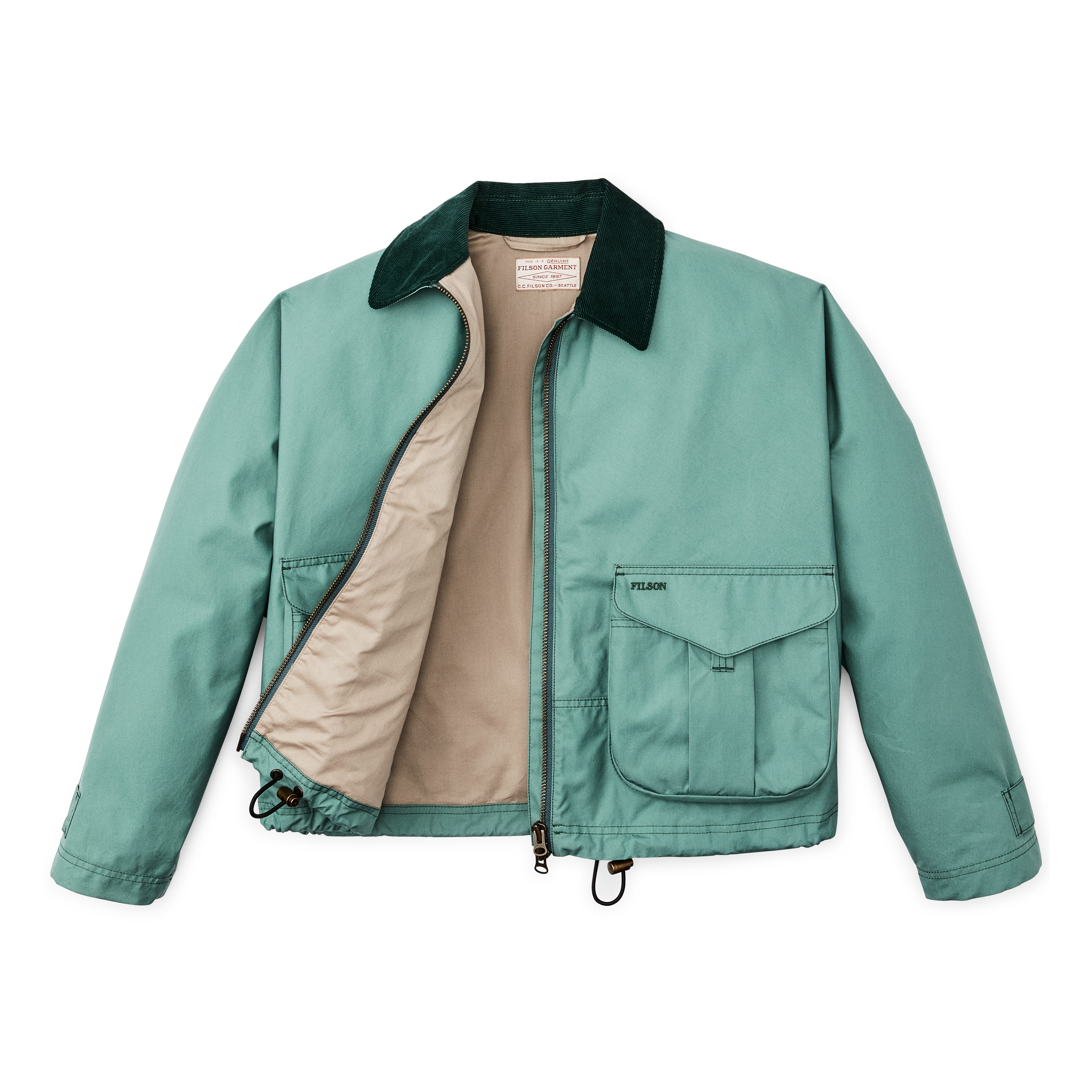 Filson Women's Aviator Short Work Jacket - Deep Sea | All Apparel