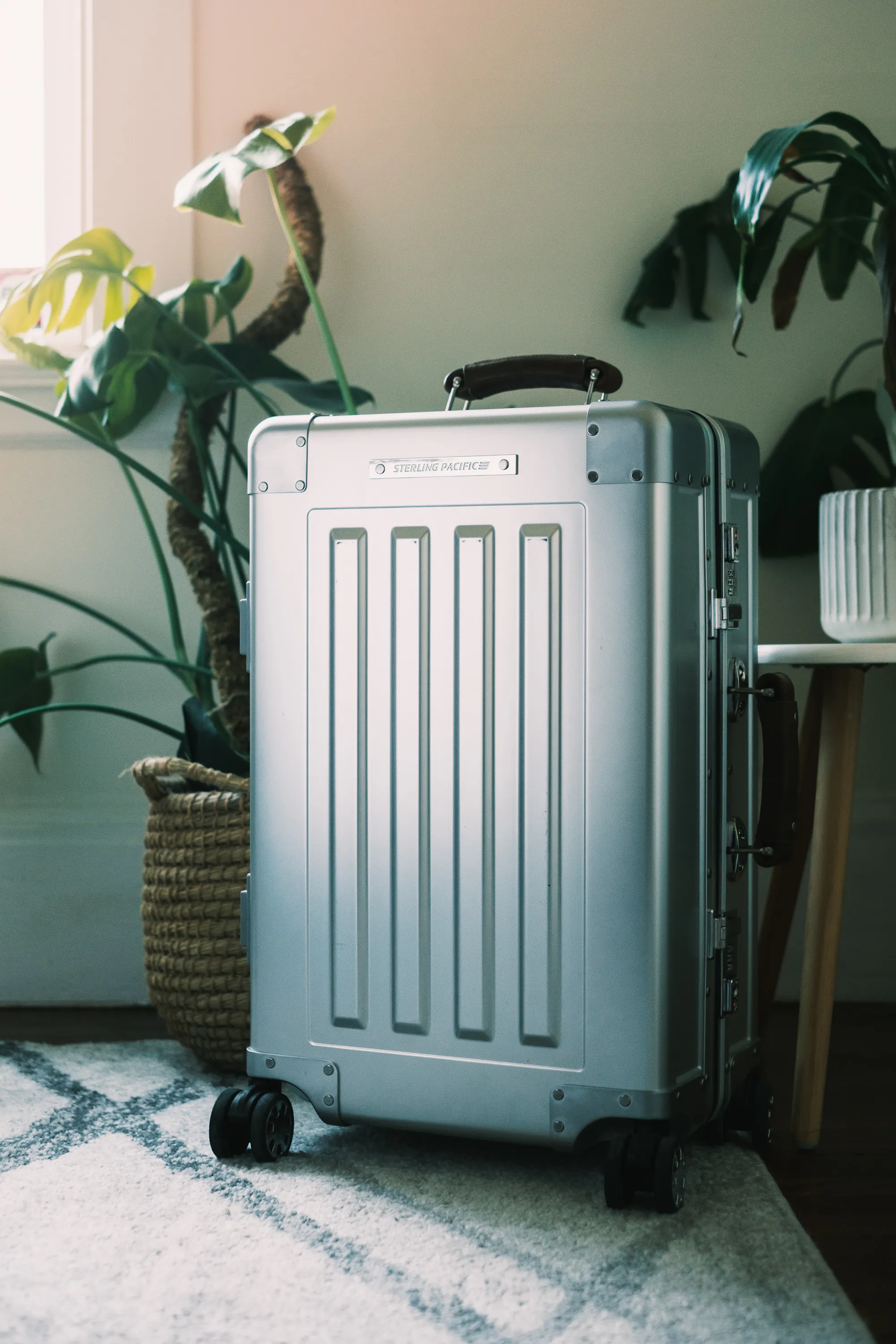 Sterling Pacific 40L Carry-On Travel Case - Aluminum | Luggage