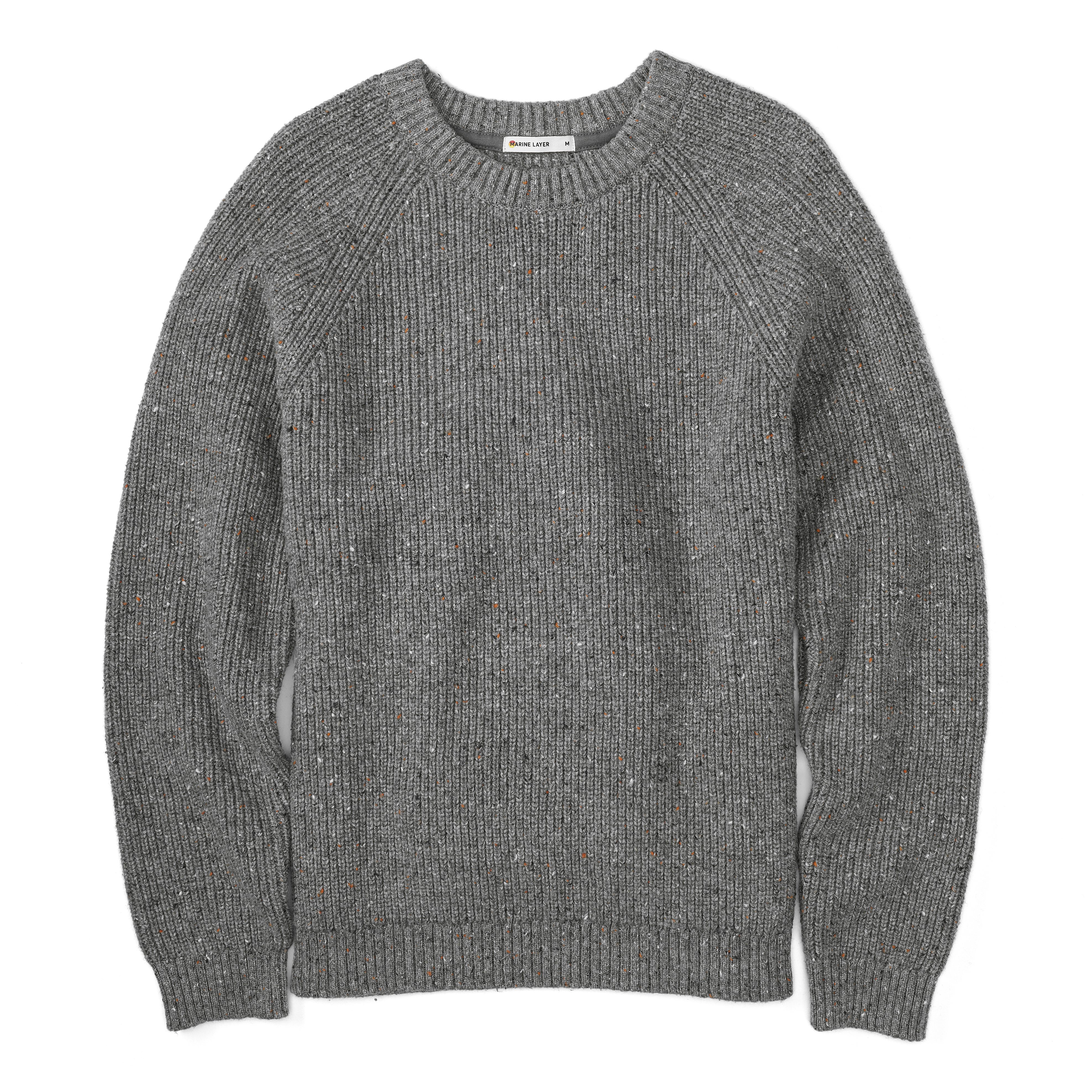 HED MAYNER Crewneck Sweater グレー M HED MAYNER Crewneck Sweater Grey Melange