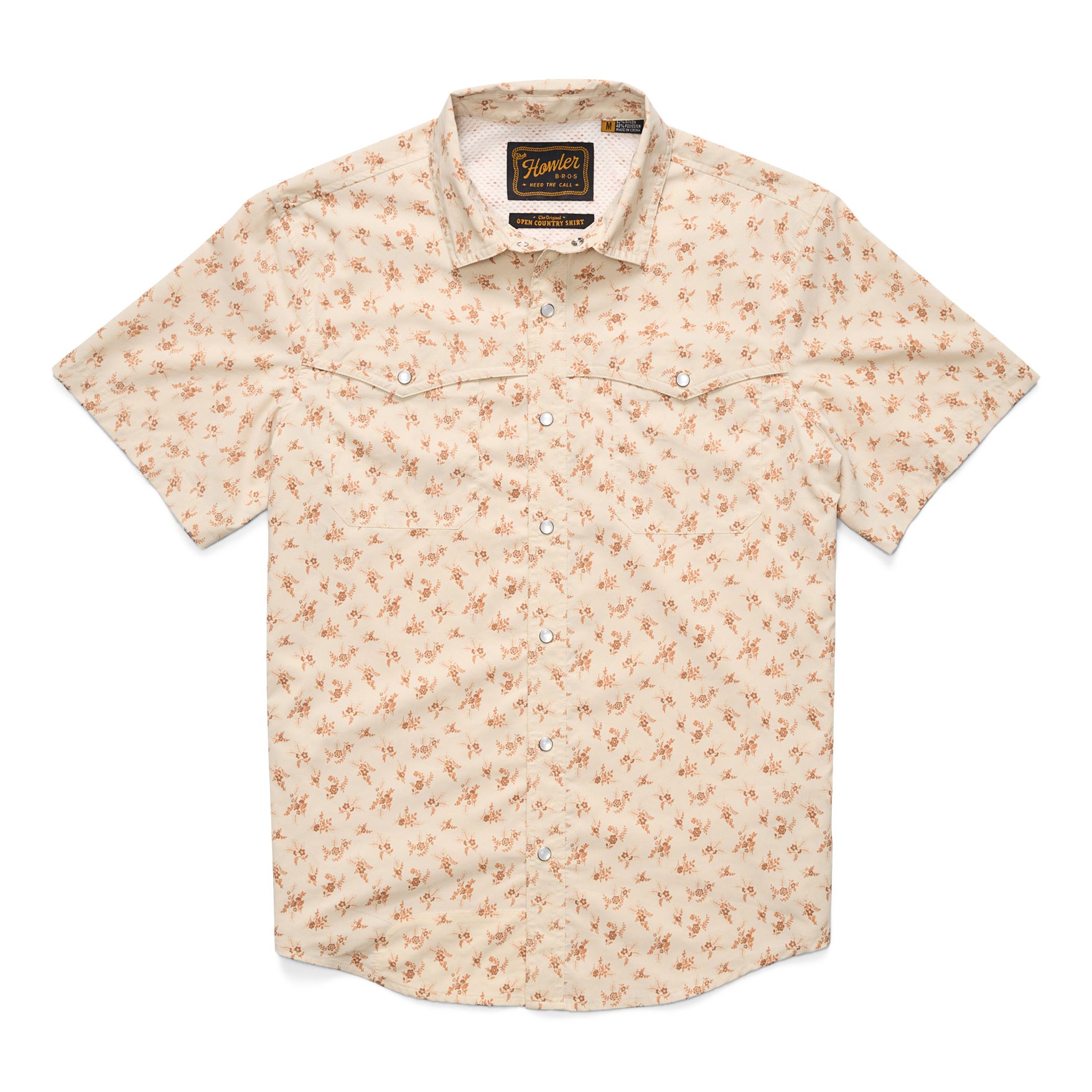 Howler Brothers Open Country Tech Short Sleeve Shirt - Rancher
