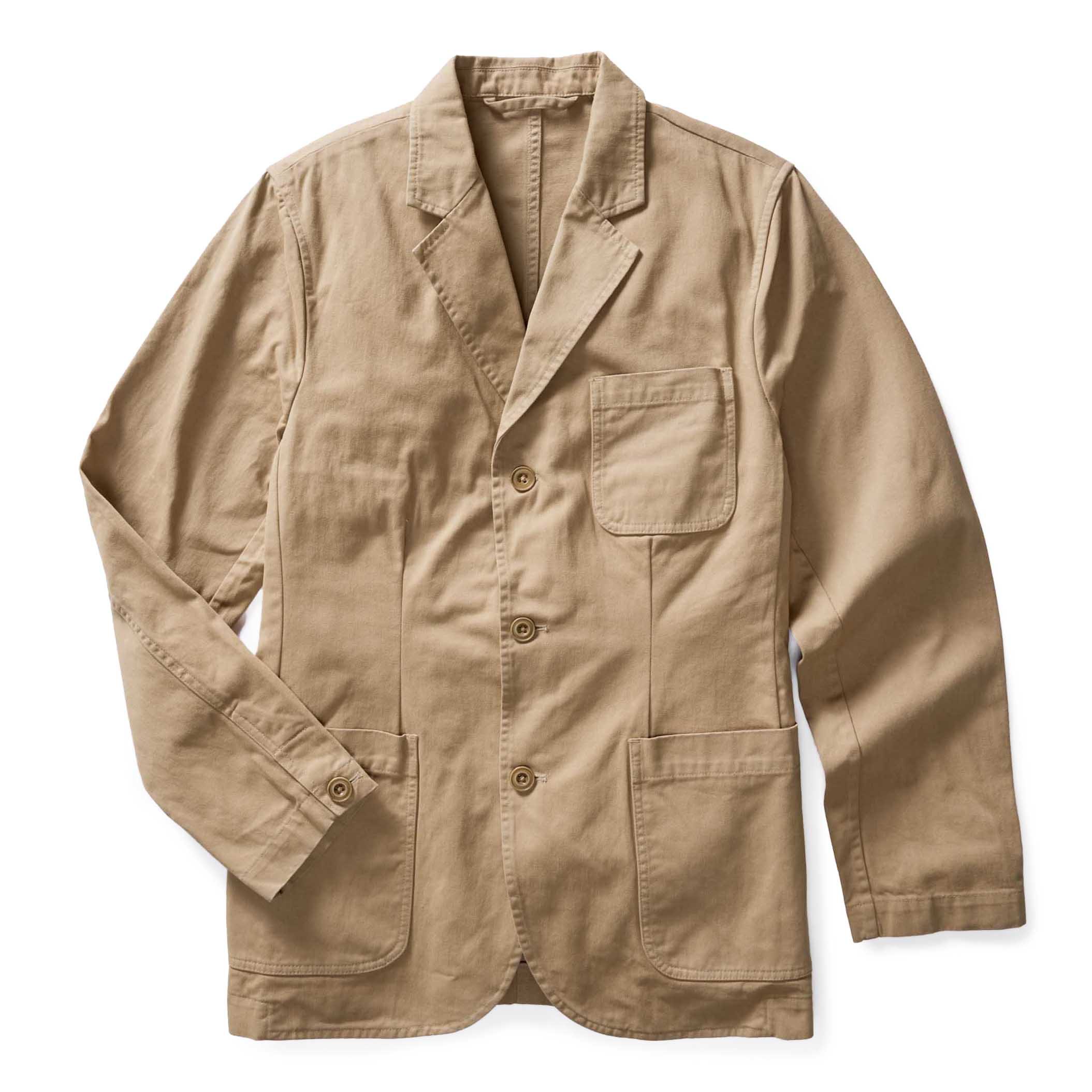 Taylor Stitch The Foundation Blazer - Khaki | Blazers | Huckberry