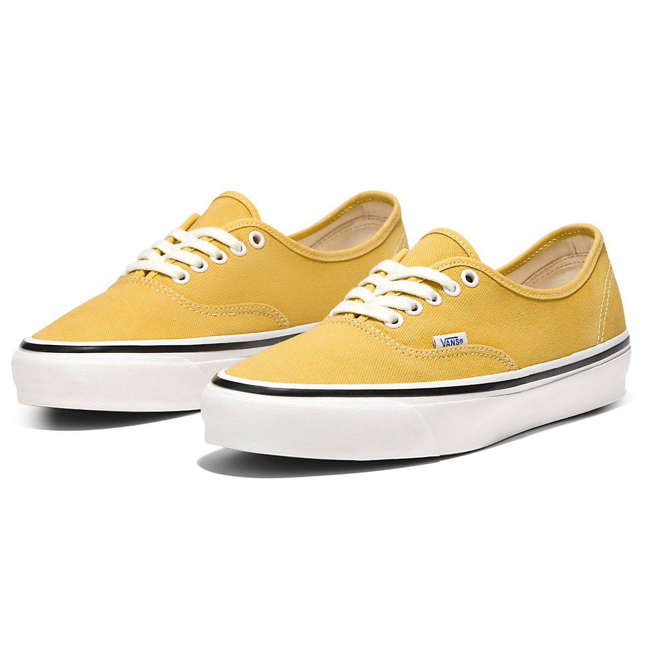 Canvas Shoes Yellow Van Sneakers Solid Yellow Vans Vans Premium