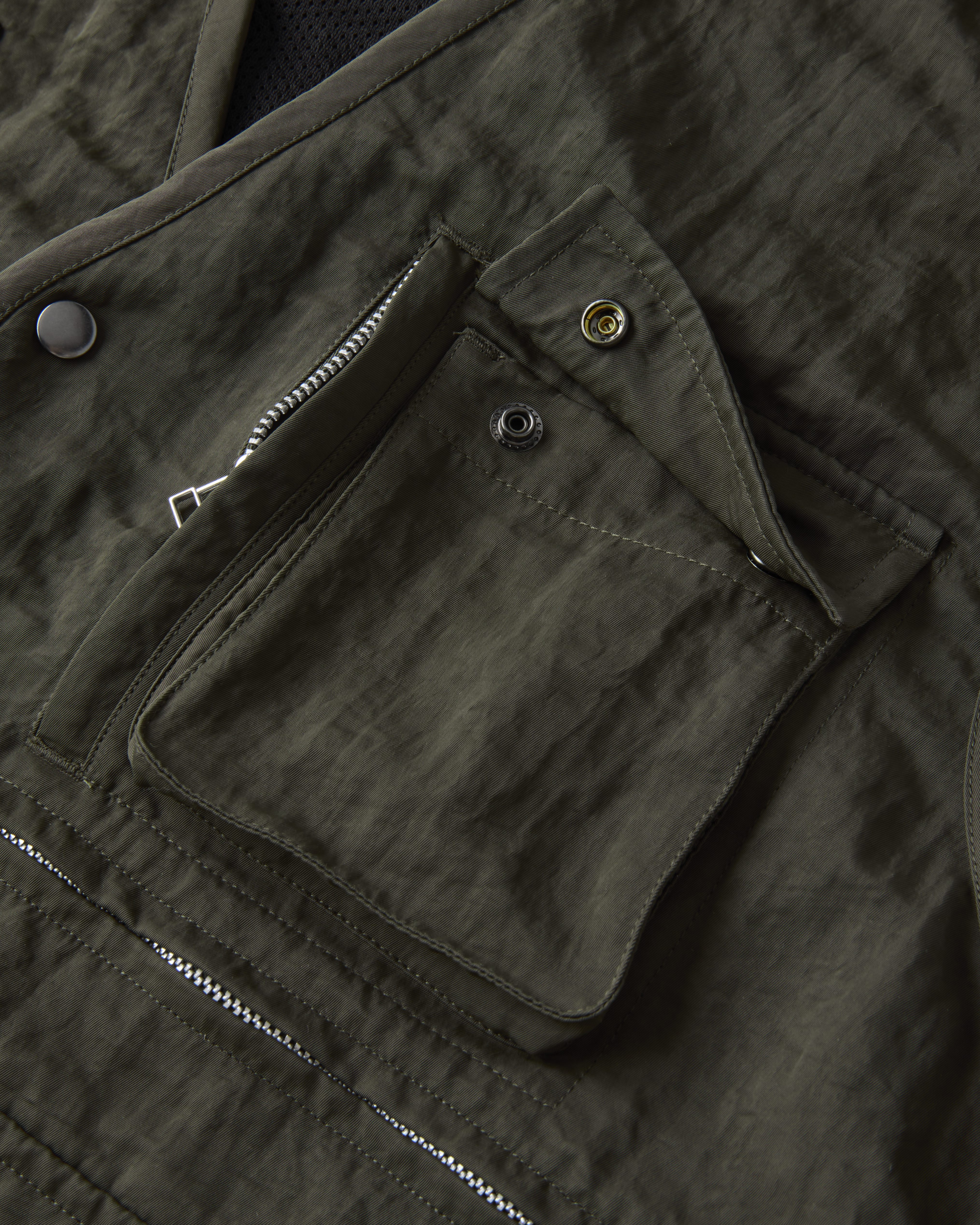 ジャケット・アウター PHEENY Nylon oxford field jacket vest PHEENY Nylon oxford field jacket vest