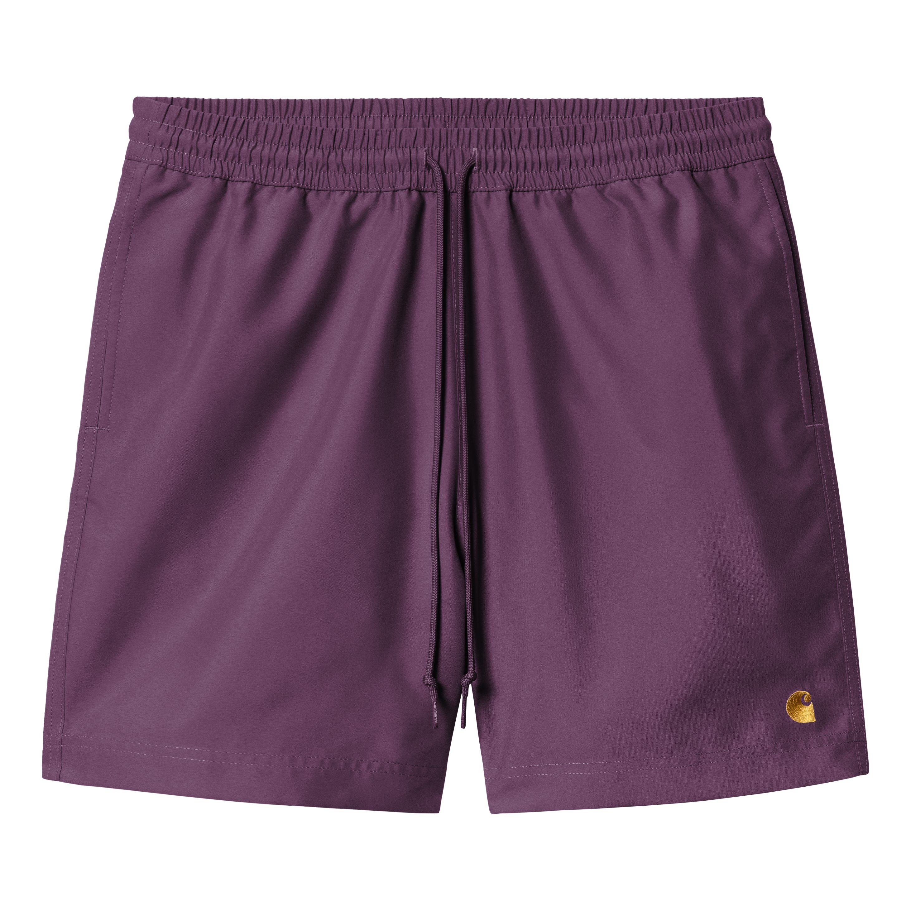Carhartt WIP Chase Swim Trunks - Huckleberry/Gold | Trunks