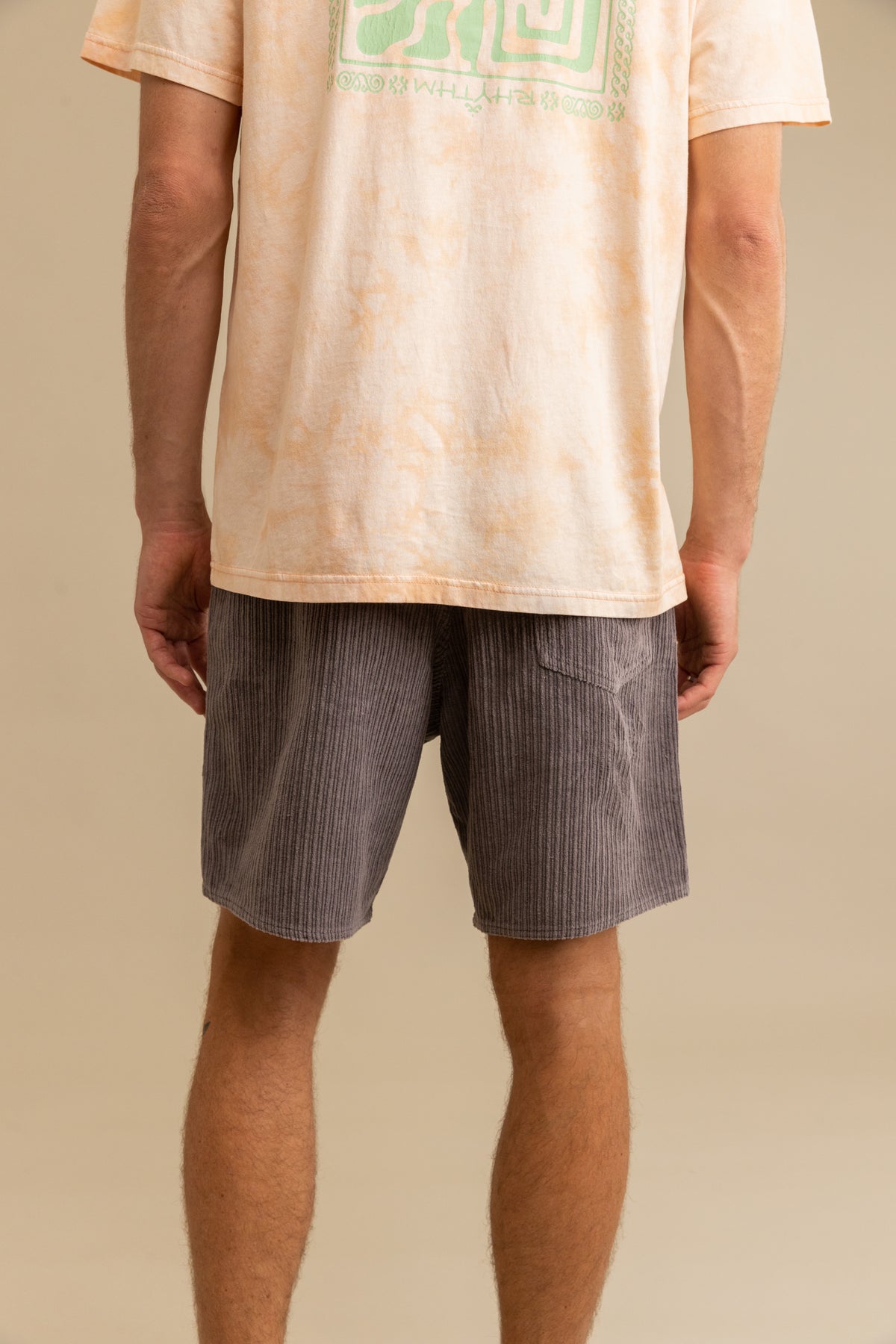 Rhythm Cord Jam Shorts - Mauve | Drawstring Shorts | Huckberry
