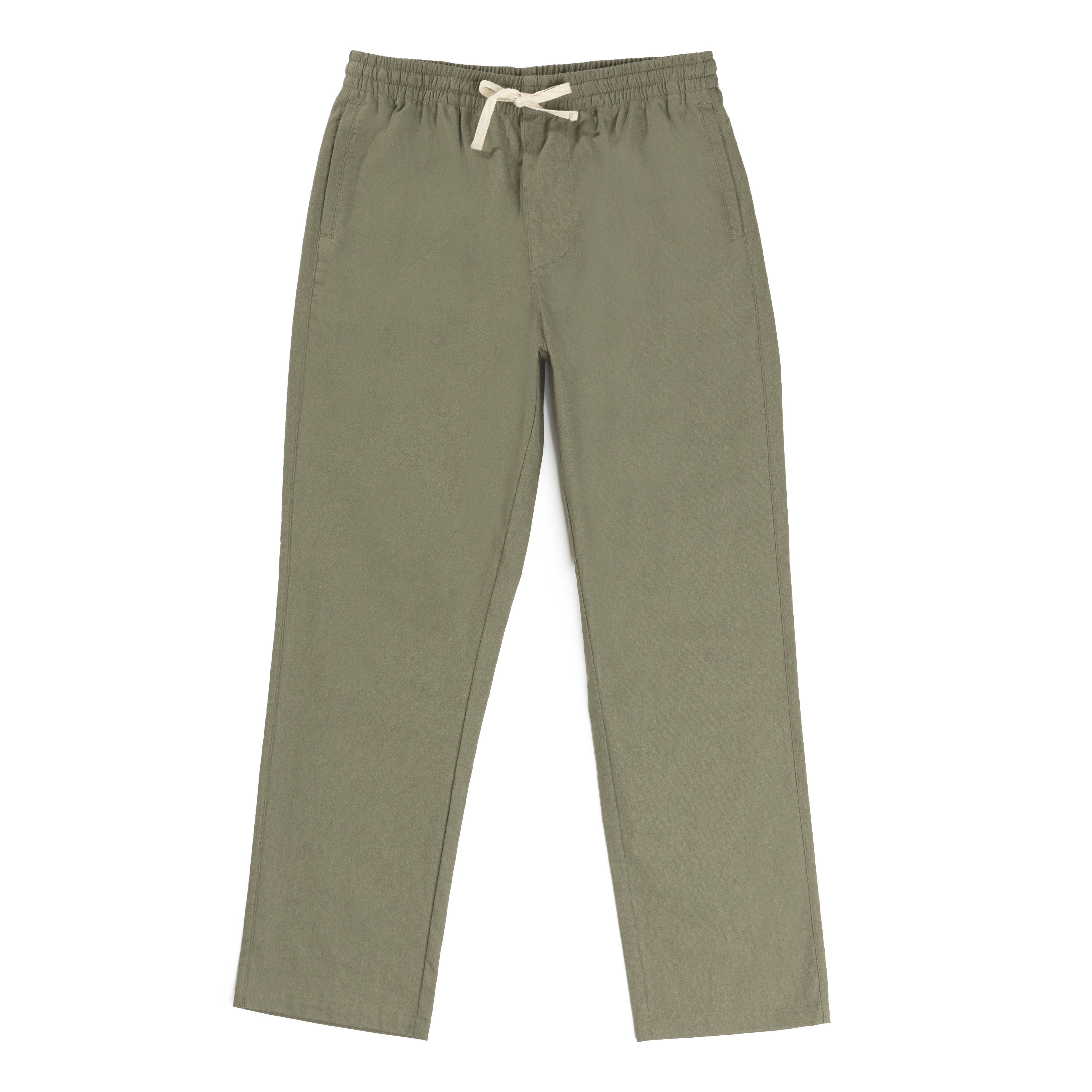 Rhythm Linen Jam Pants - Olive | Casual Pants | Huckberry