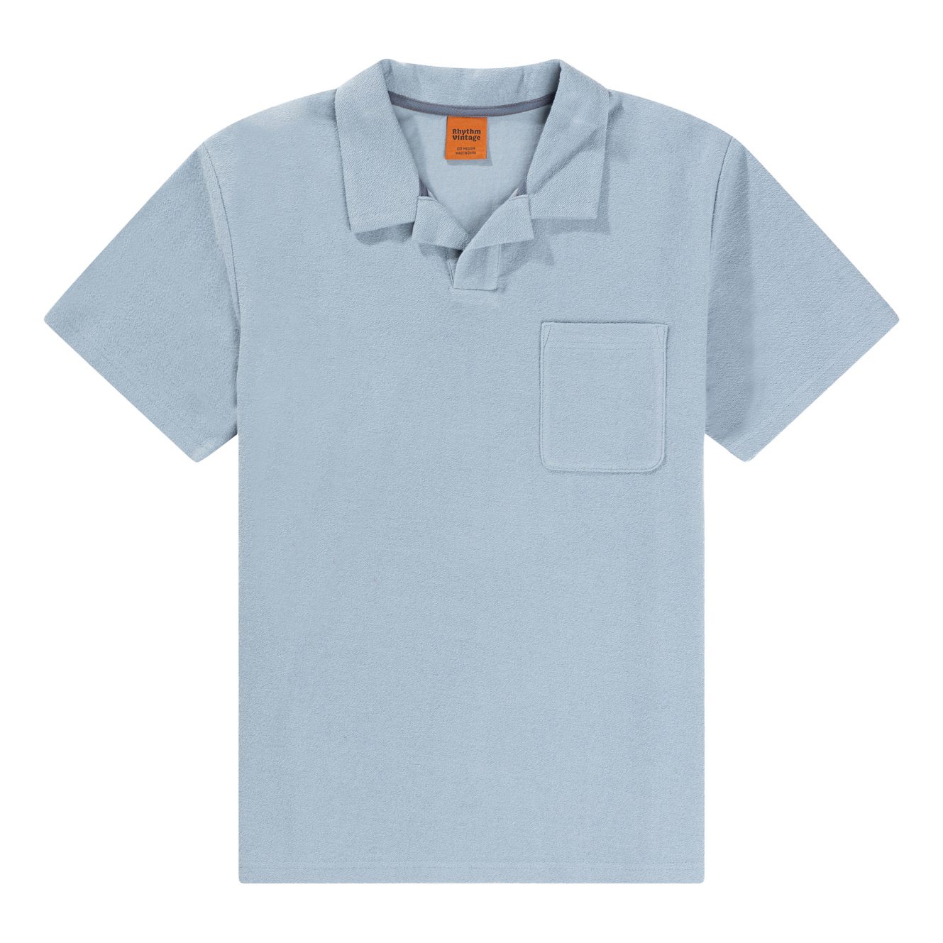 Rhythm Vintage Terry Polo - Slate | Polo Shirts | Huckberry
